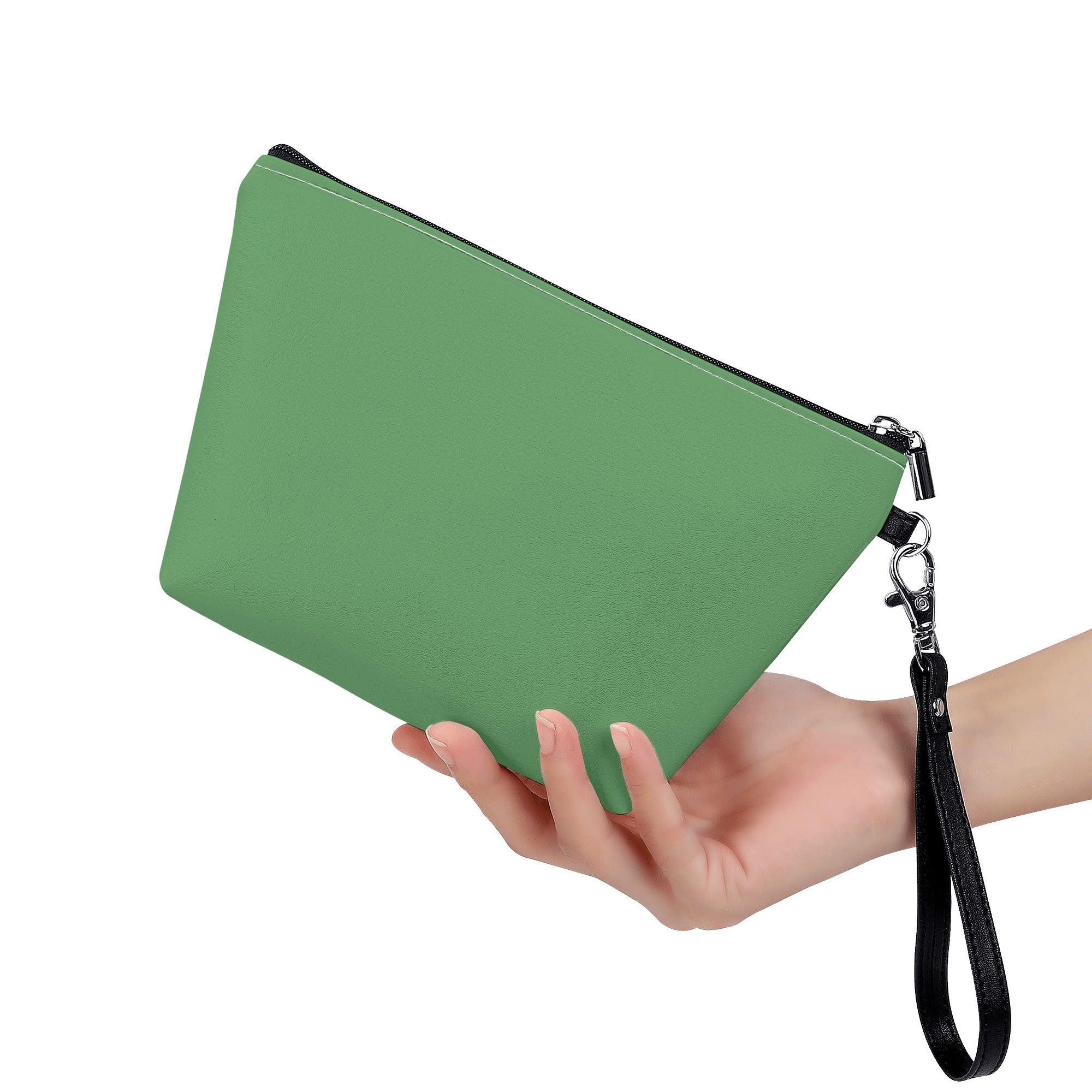 Trousse à maquillage zippée en similicuir, pratique et légère Luma Gorria vetement  trousse de maquillage Luma Gorria vêtement