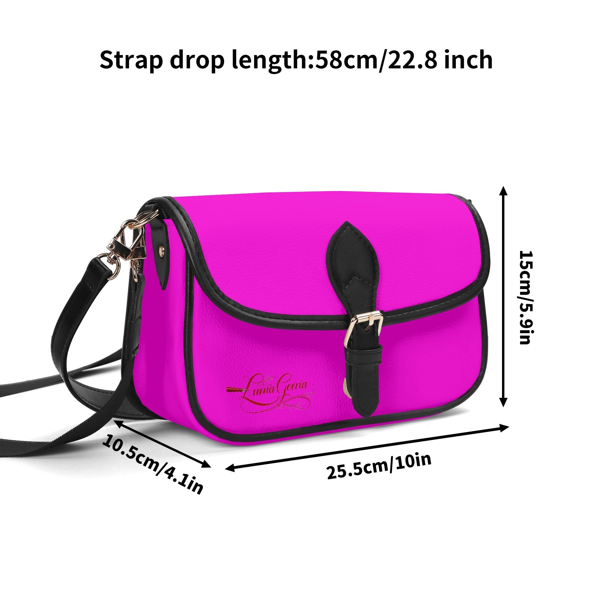 Sac bandoulière chaîne en PU pour femme, compartiments multiples Luma Gorria vetement  sac a main Luma Gorria vêtement