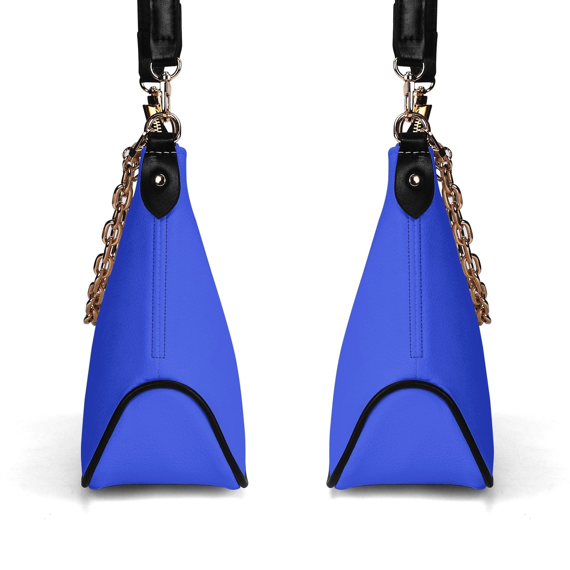 Sac bandoulière Lady en PU avec chaînes dorées, fermeture zippée Luma Gorria vetement  sac bandouliere Luma Gorria vêtement