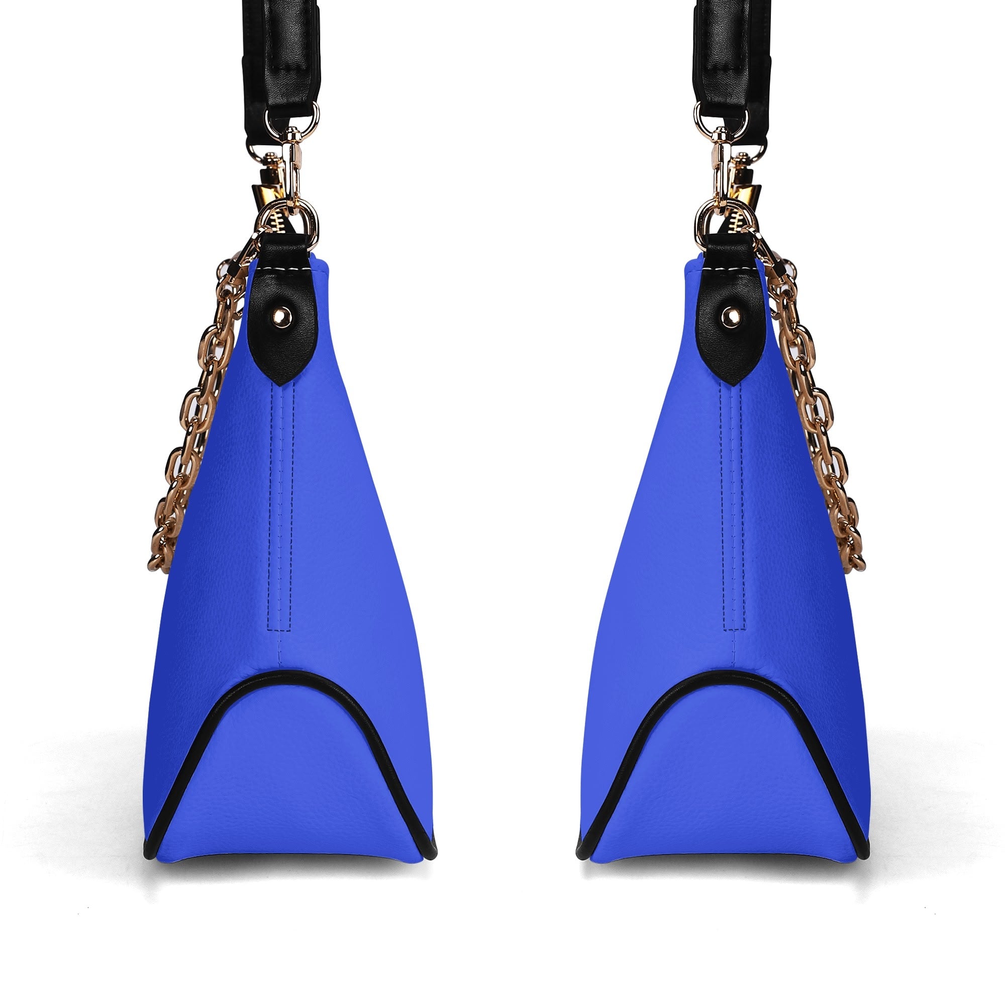 Sac bandoulière Lady en PU avec chaînes dorées, fermeture zippée Luma Gorria vetement  sac bandouliere Luma Gorria vêtement