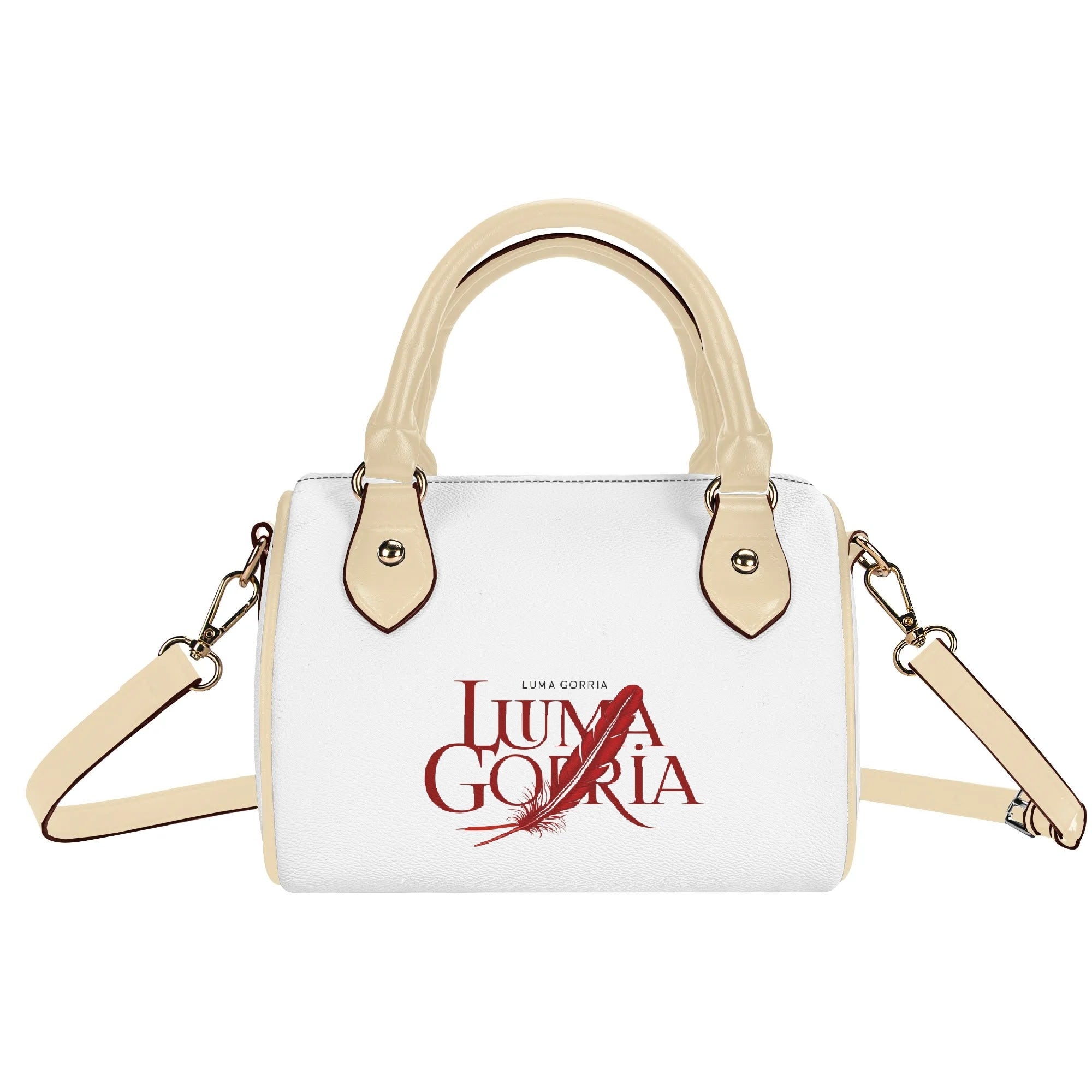 Womens Leather Mini Small Boston Bag Satchel Handbag popcustoms 43.38  Luma Gorria vêtement