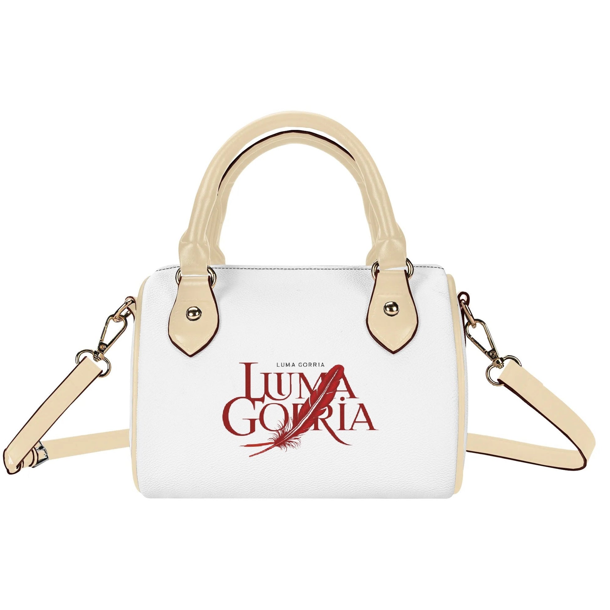 Womens Leather Mini Small Boston Bag Satchel Handbag popcustoms   Luma Gorria vêtement