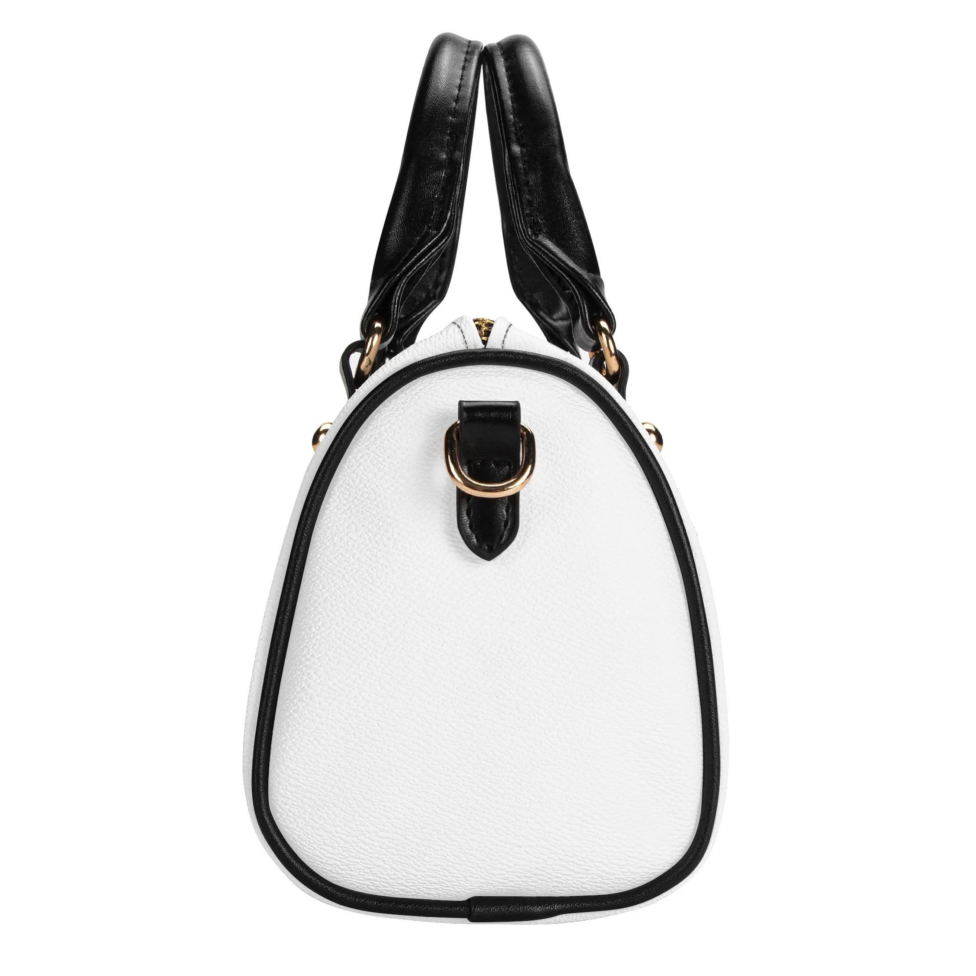 Womens Leather Mini Small Boston Bag Satchel Handbag popcustoms   Luma Gorria vêtement
