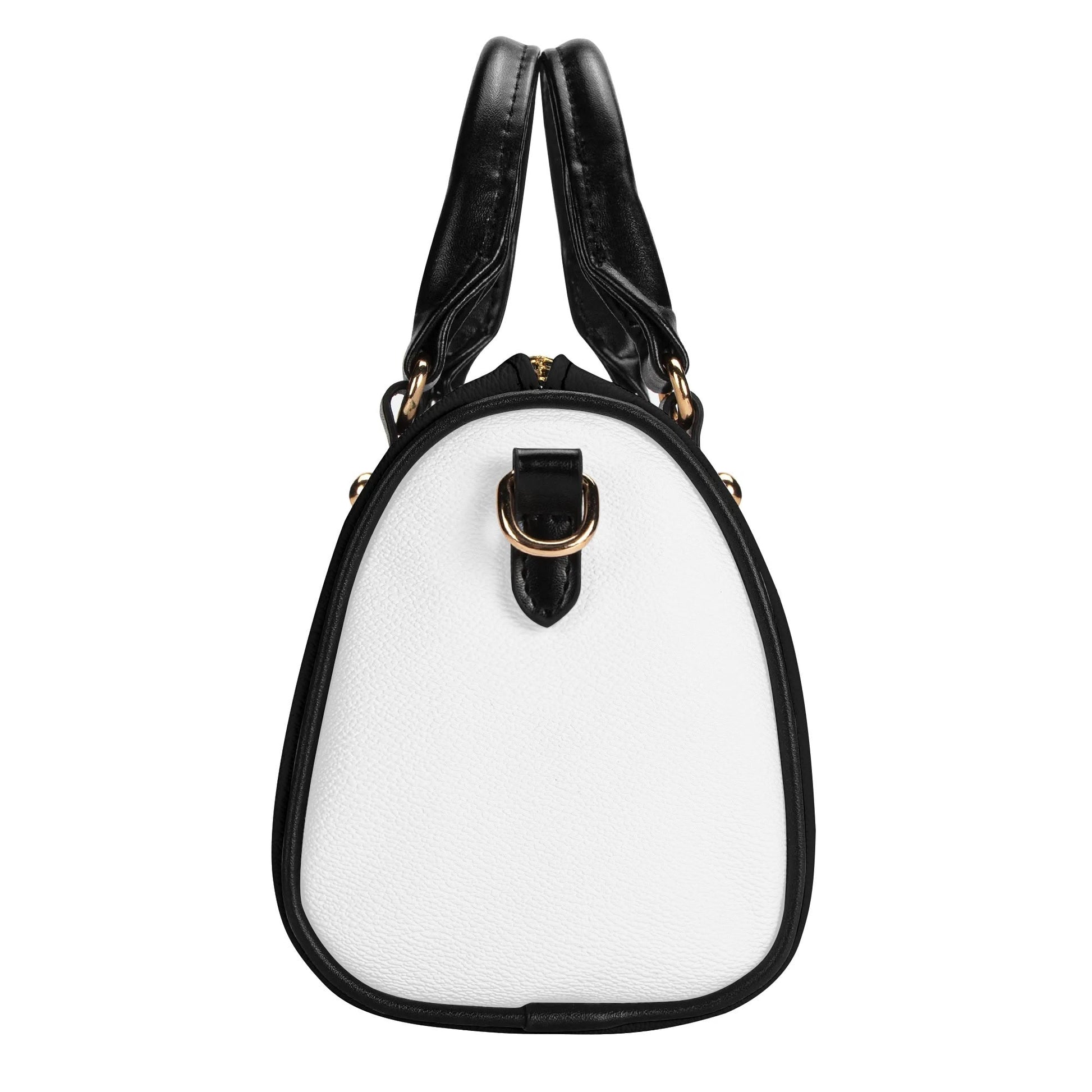 Womens Leather Mini Small Boston Bag Satchel Handbag popcustoms   Luma Gorria vêtement