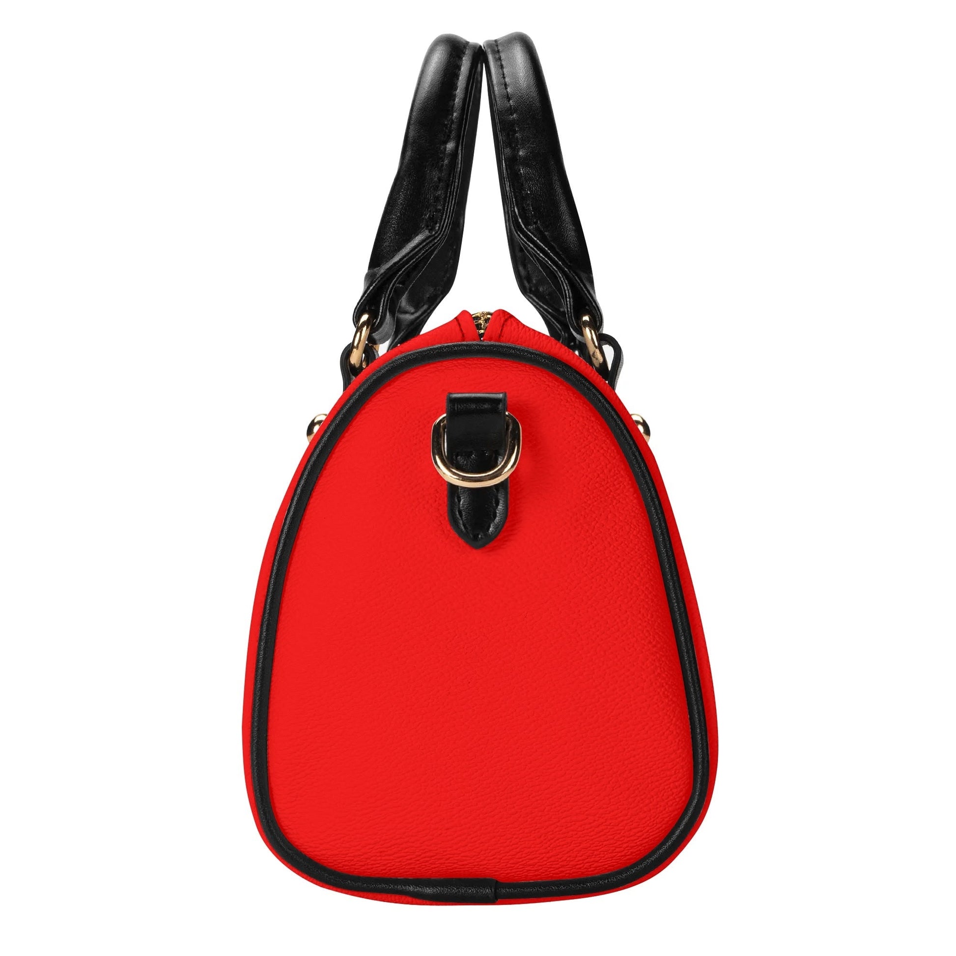 Womens Leather Mini Small Boston Bag Satchel Handbag popcustoms   Luma Gorria vêtement