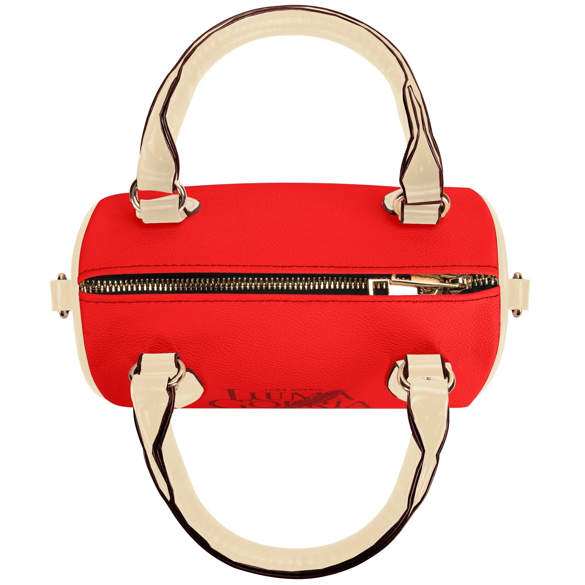 Womens Leather Mini Small Boston Bag Satchel Handbag popcustoms   Luma Gorria vêtement