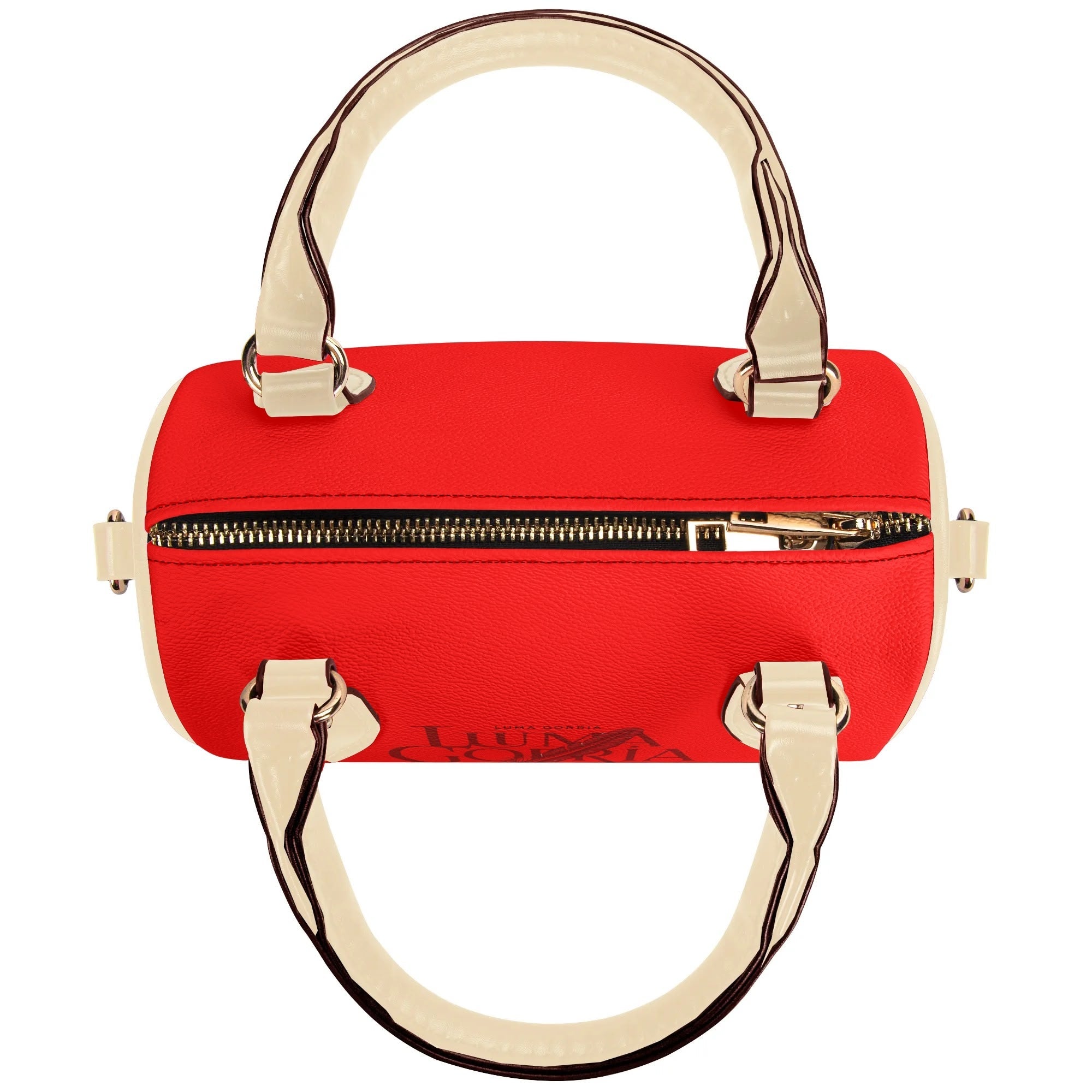 Womens Leather Mini Small Boston Bag Satchel Handbag popcustoms   Luma Gorria vêtement