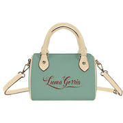 Womens Leather Mini Small Boston Bag Satchel Handbag popcustoms 43.38  Luma Gorria vêtement