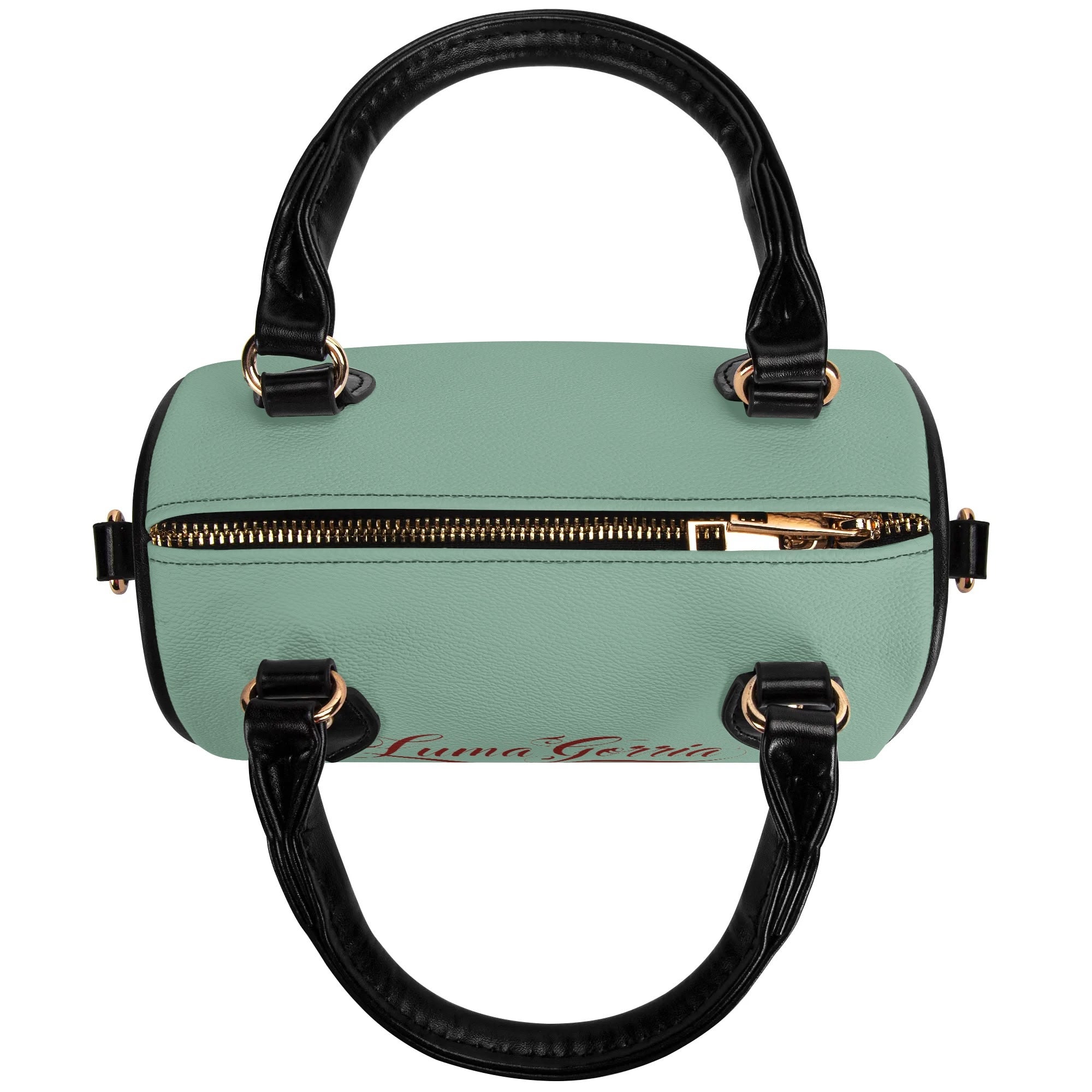 Womens Leather Mini Small Boston Bag Satchel Handbag popcustoms   Luma Gorria vêtement