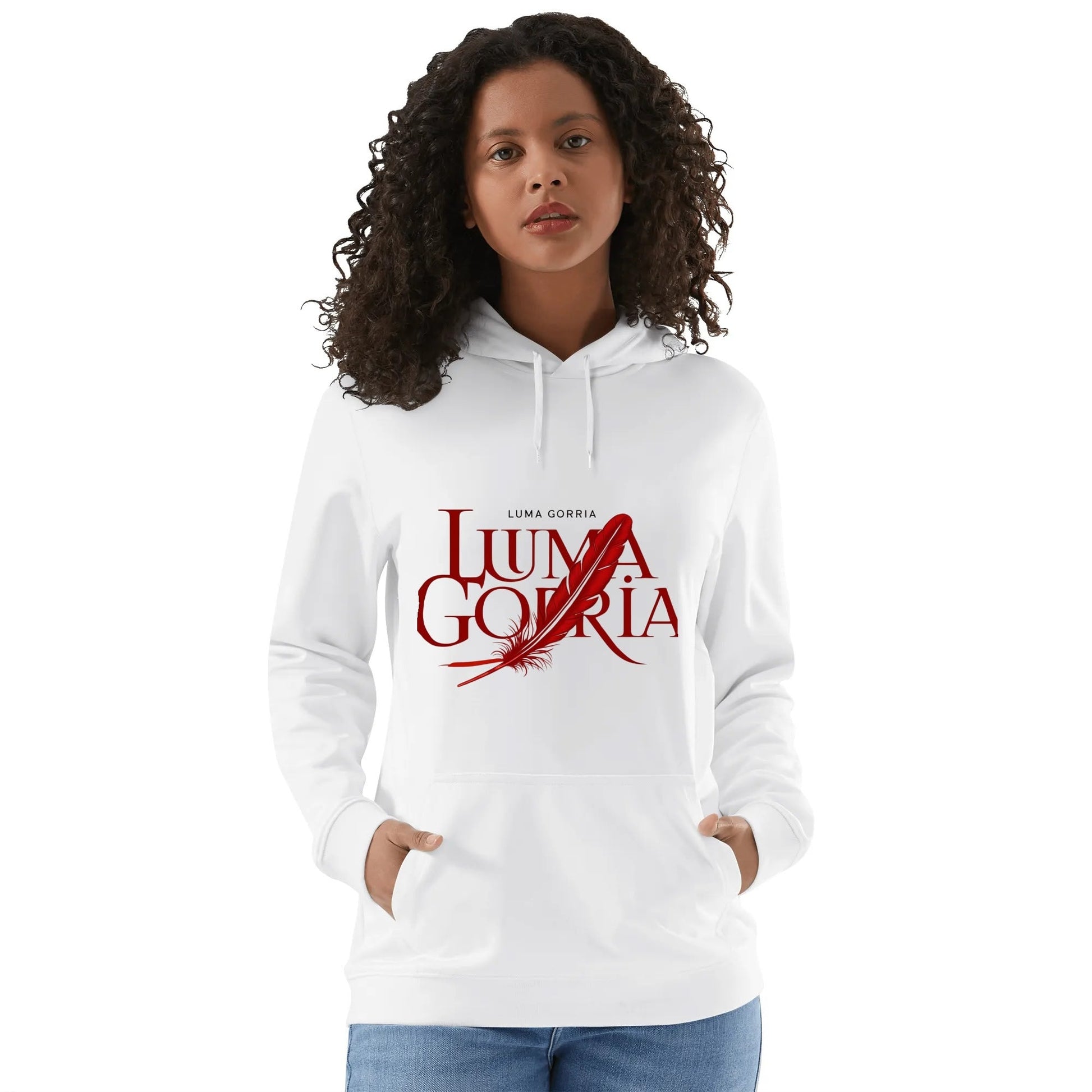 Unisex Front & Back Printing Cotton Hoodie popcustoms   Luma Gorria vêtement