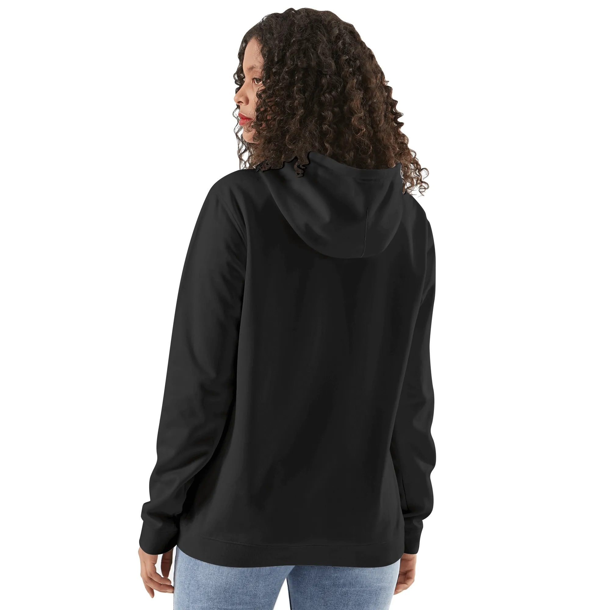 Unisex Front & Back Printing Cotton Hoodie popcustoms   Luma Gorria vêtement
