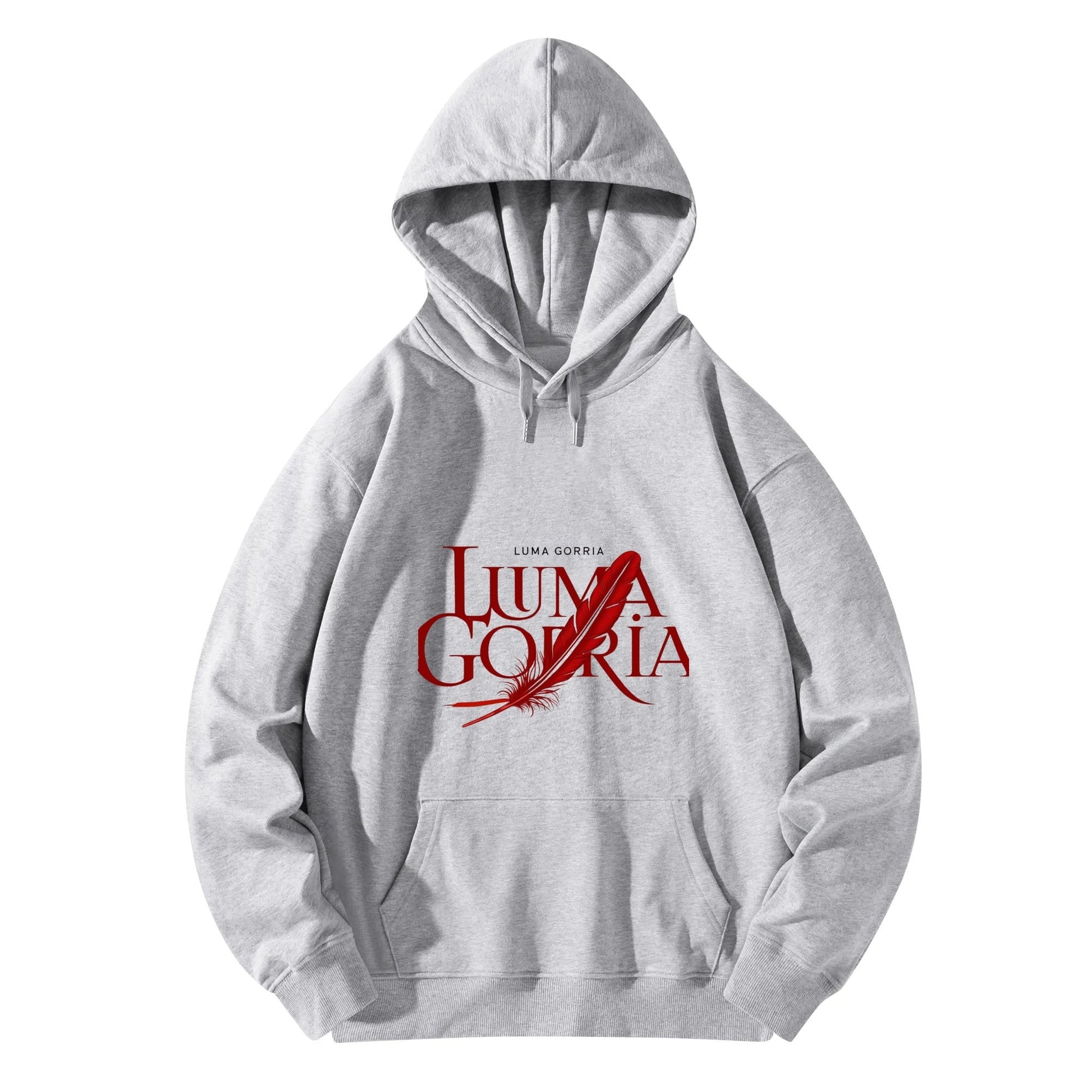 Unisex Front & Back Printing Cotton Hoodie popcustoms   Luma Gorria vêtement