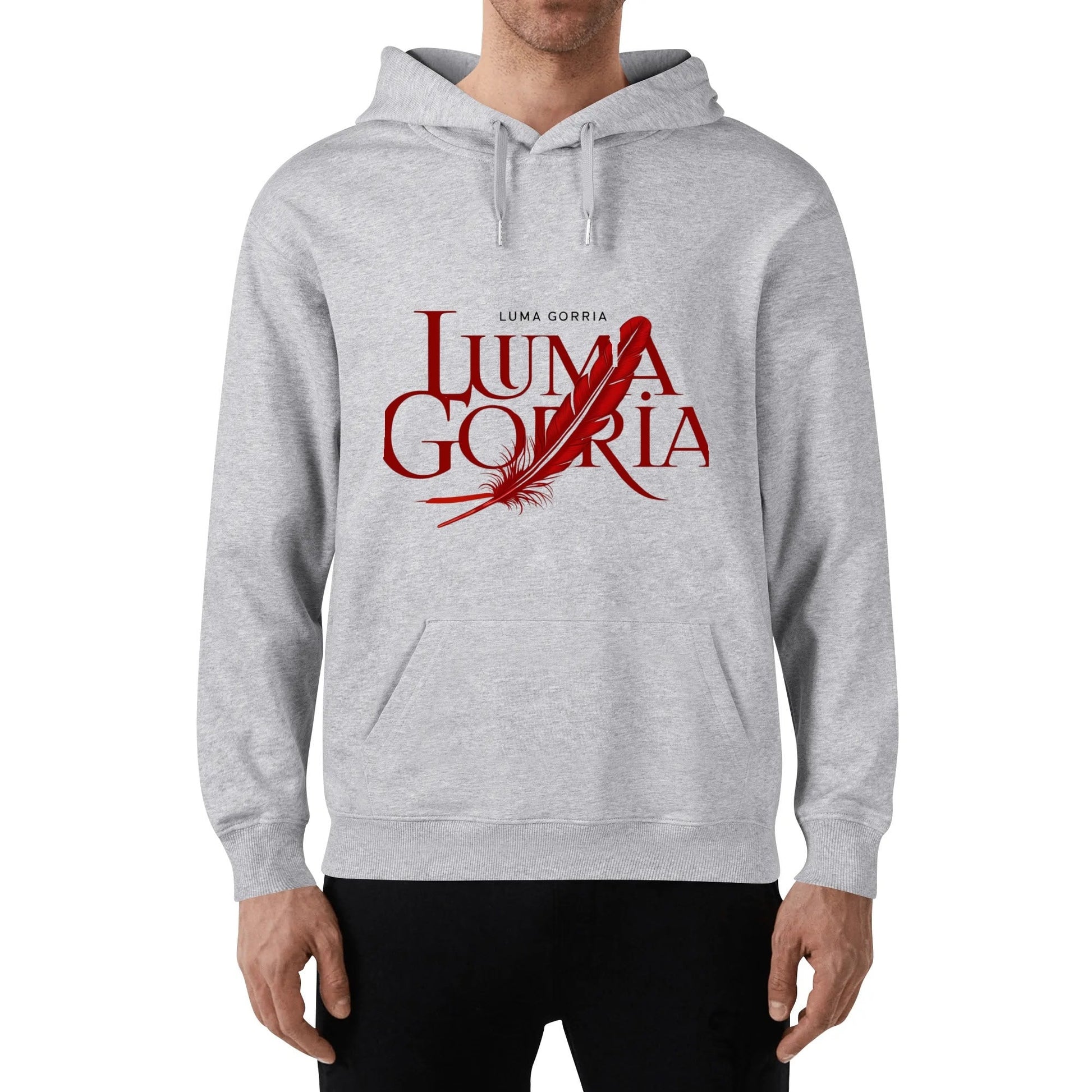 Unisex Front & Back Printing Cotton Hoodie popcustoms   Luma Gorria vêtement
