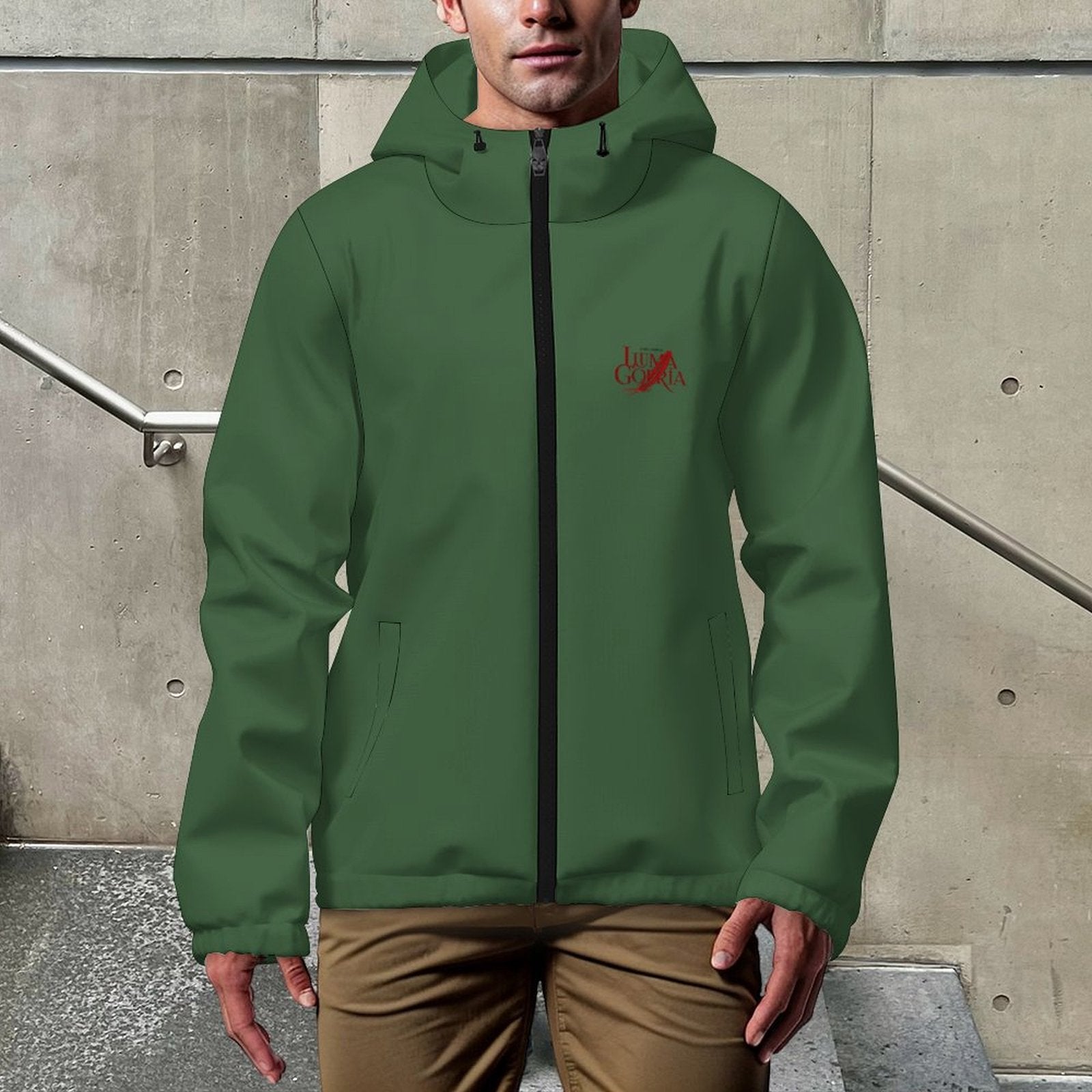 Veste coupe-vent homme – Légère, à capuche et résistante au vent