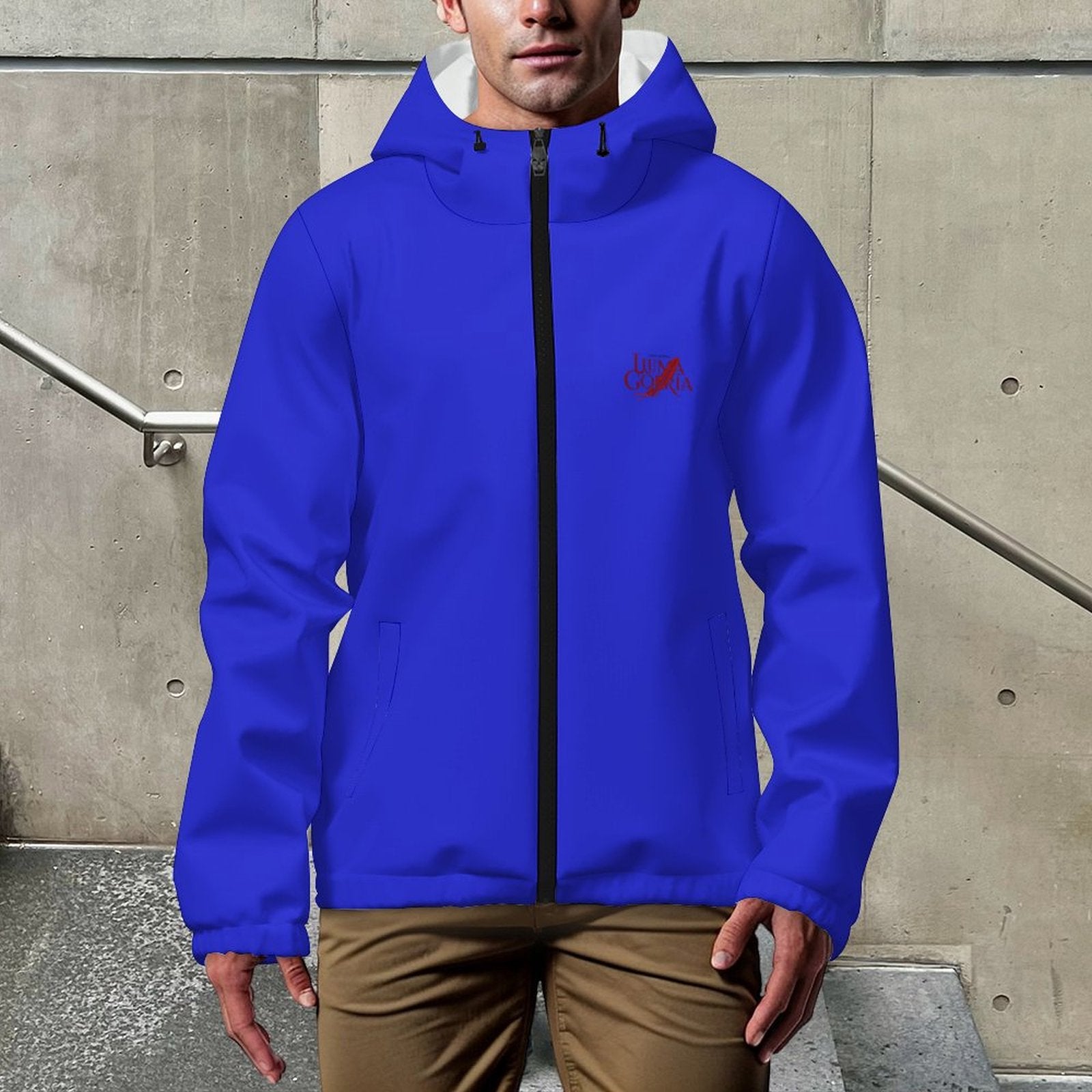 Veste coupe-vent homme – Légère, à capuche et résistante au vent