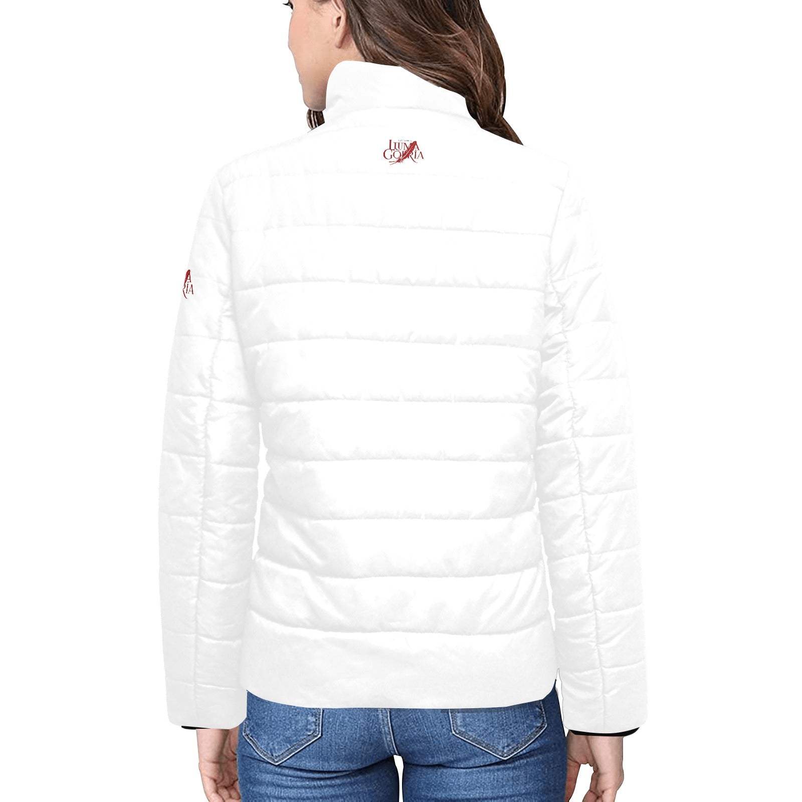 Veste matelassée femme – Col montant, légère et chaude toutes saisons Luma Gorria vetement  Veste matelassée femme Luma Gorria vêtement