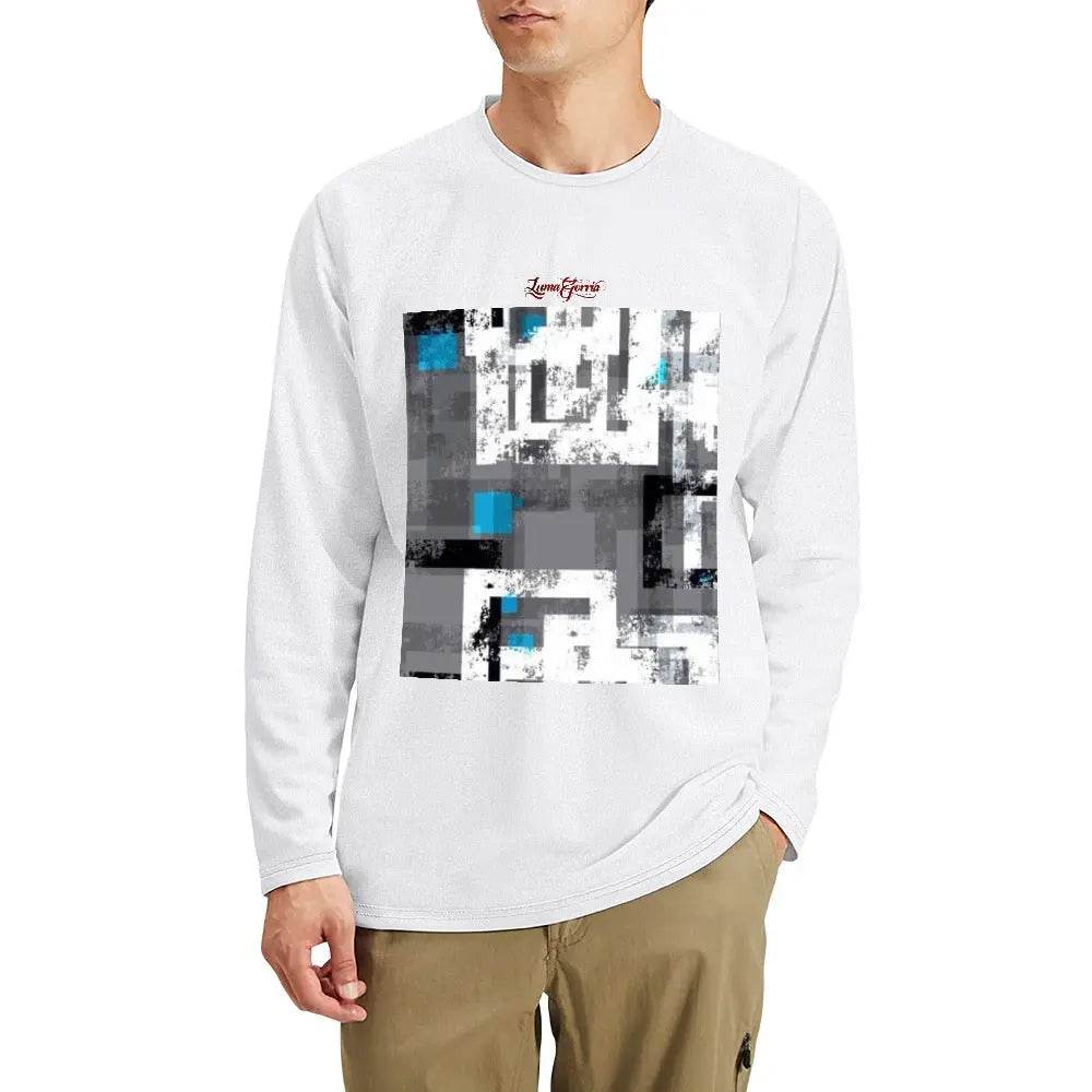 T-Shirt Homme Manches Longues 100% Coton – Élégance et Confort Naturel Luma Gorria vêtement  tee shirt manche longue homme Luma Gorria vêtement