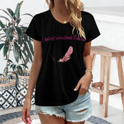 T-shirt Femme Décontracté Col V – Confort Chic au Quotidien Luma Gorria vêtemen  T-shirt Femme Décontracté Col V Luma Gorria vêtement