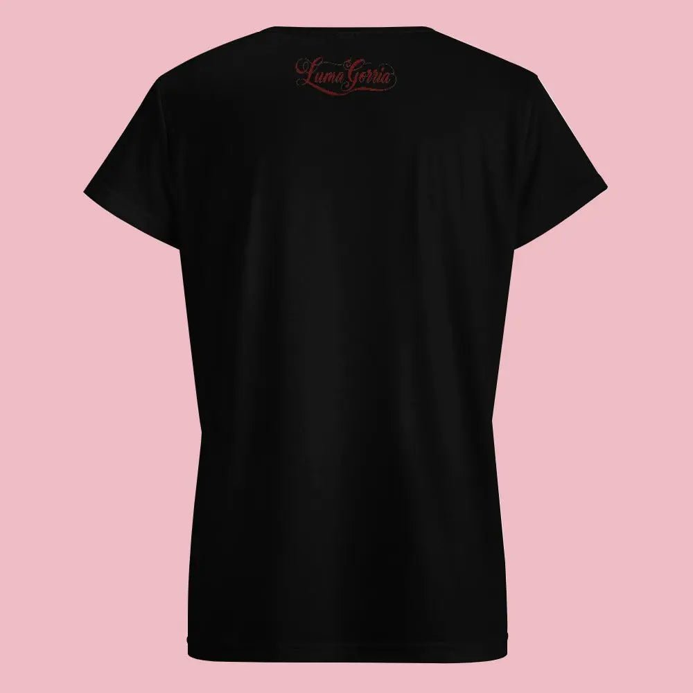 T-shirt Femme Décontracté Col V – Confort Chic au Quotidien Luma Gorria vêtemen  T-shirt Femme Décontracté Col V Luma Gorria vêtement