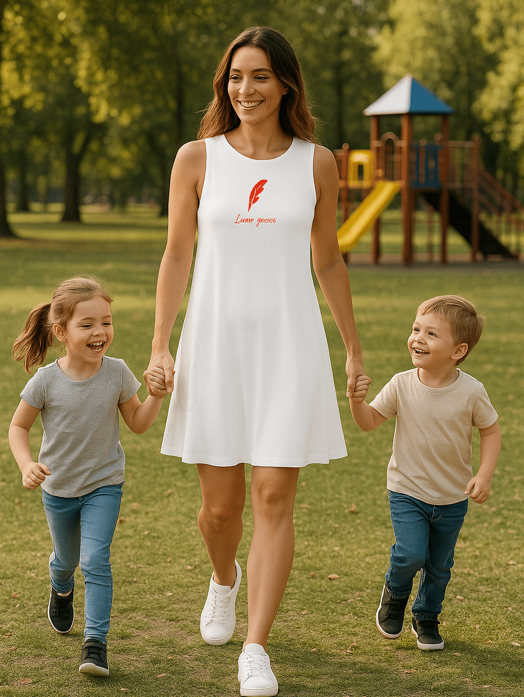 Le dressing des mamans modernes : pratiques, stylées, libres - Luma Gorria vêtement