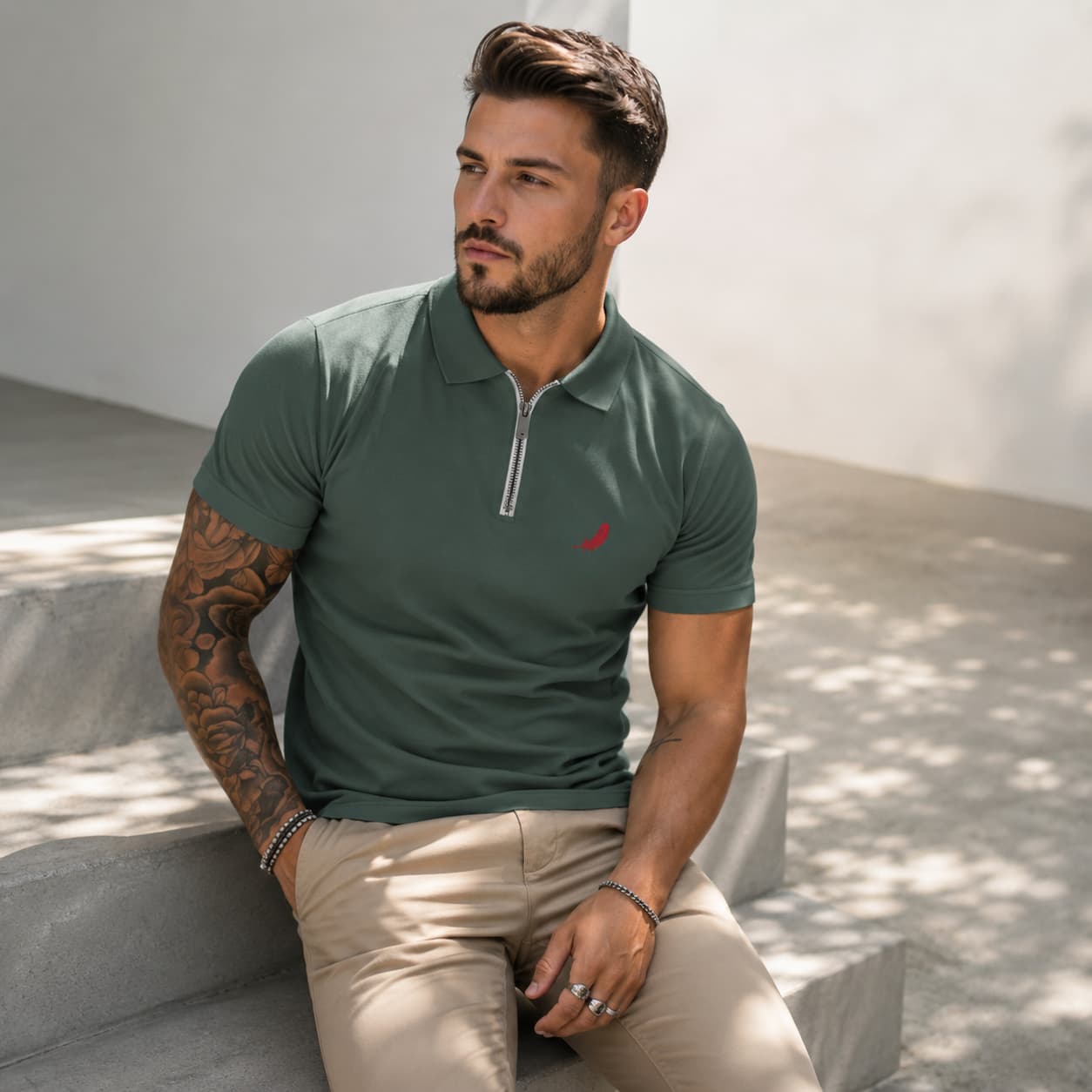👕 Polos Homme – Boutonnés ou Zippés- Élégance, confort et modernité