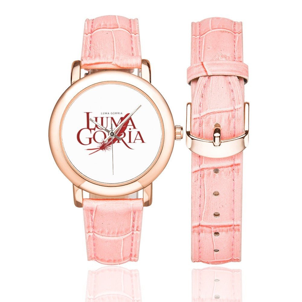 MONTRES-FEMME-ÉLÉGANTE-EN-CUIRE-ET-MÉTAL-RAFFINÉ Luma Gorria vêtement MONTRES-FEMME-ÉLÉGANTE-EN-CUIRE-ET-MÉTAL-RAFFINÉ