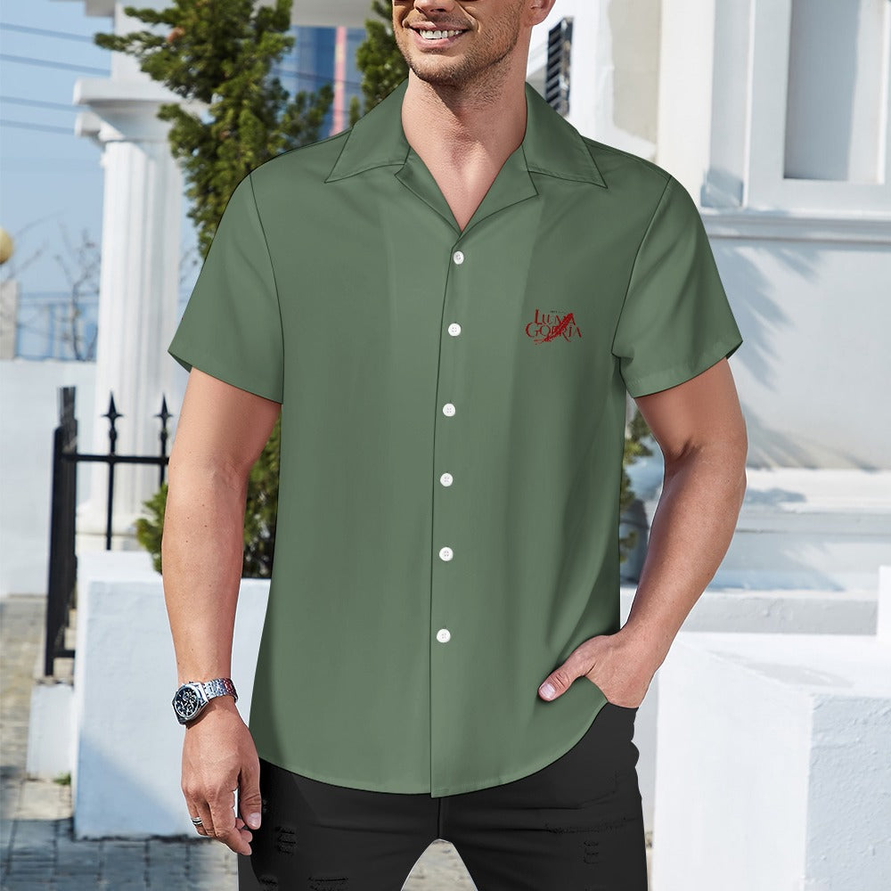 Cuban collar shirt Inkedjoy   Luma Gorria vêtement