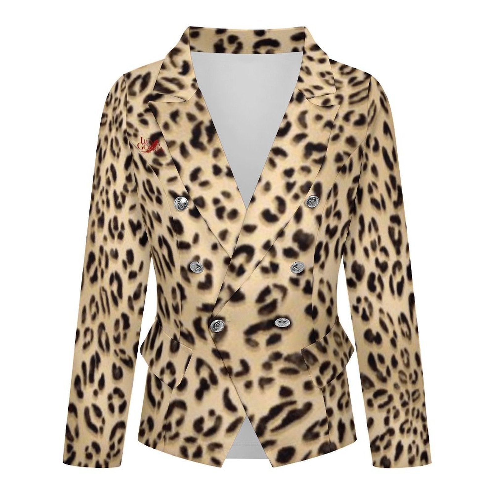 Blazer croisé femme élégant à bouton unique