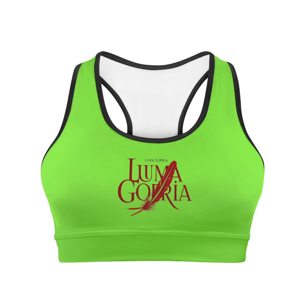 Brassière sport femme – Soutien, confort et poche arrière pratique Luma Gorria vêtement  Brassière sport femme Luma Gorria vêtement