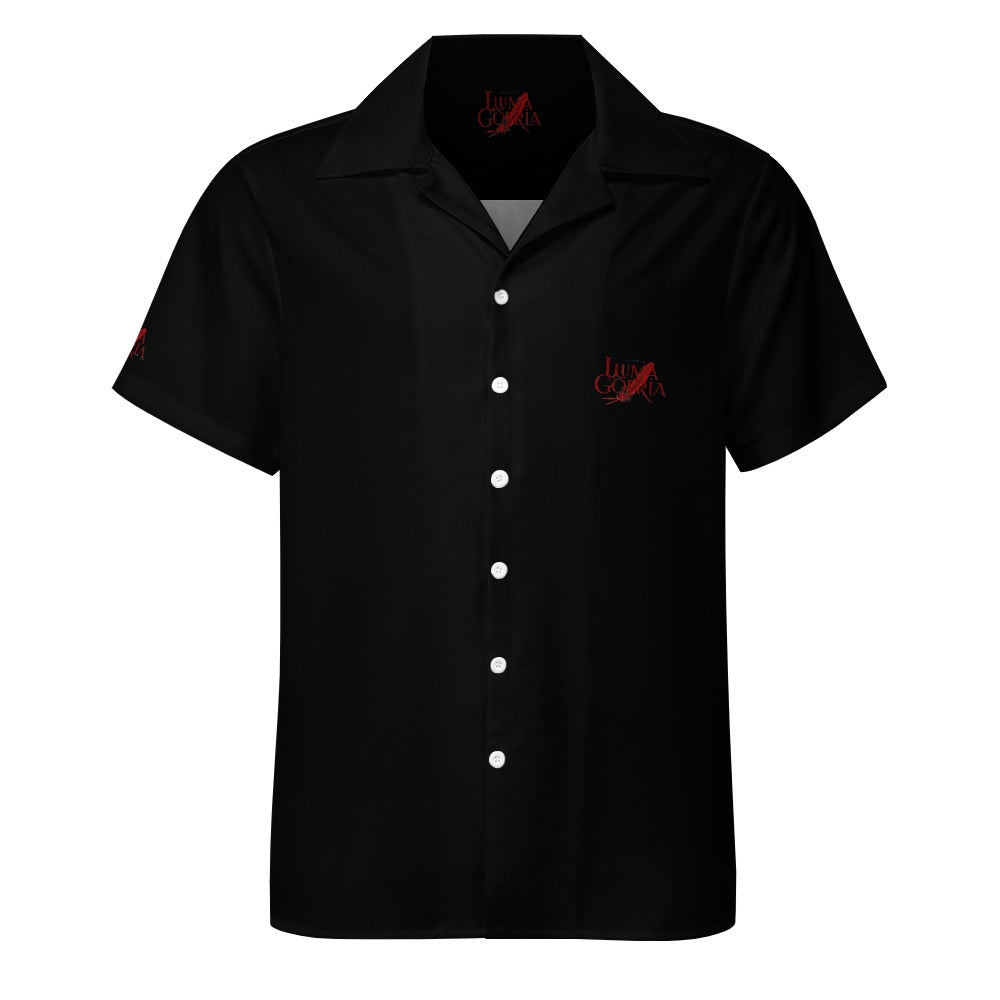 Cuban collar shirt Inkedjoy   Luma Gorria vêtement