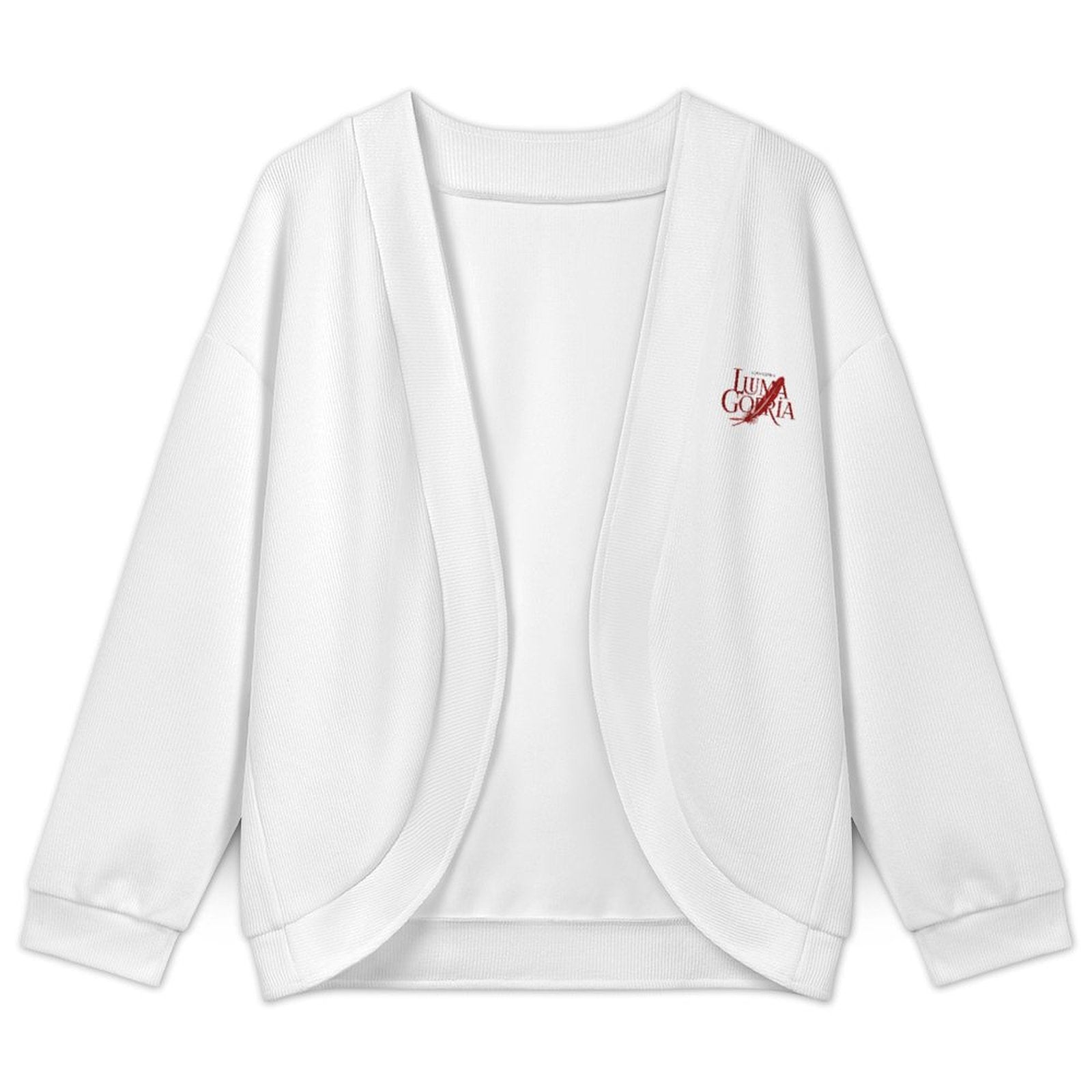 Cardigan femme tricoté à épaules tombantes doux et tendance