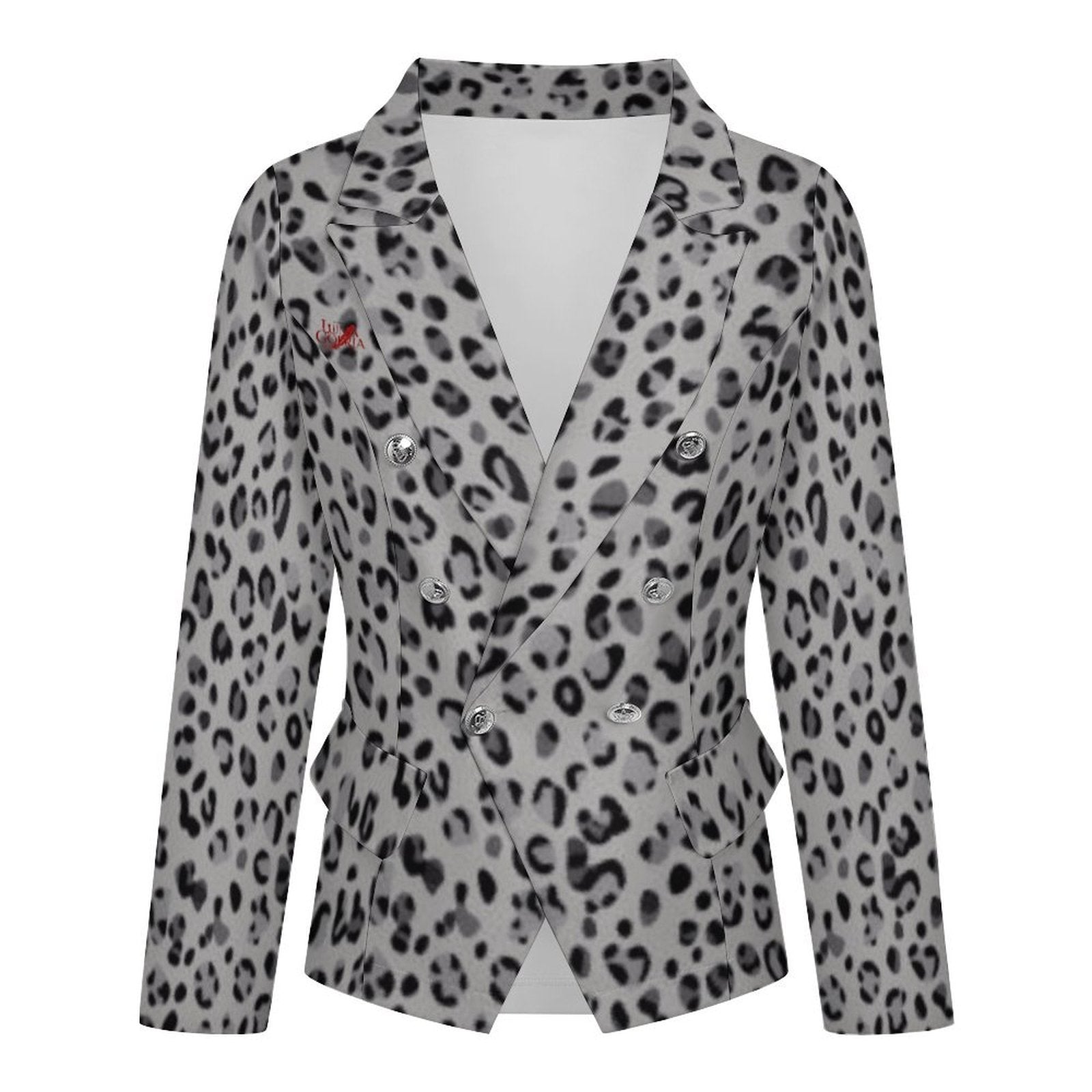 Blazer croisé femme élégant à bouton unique