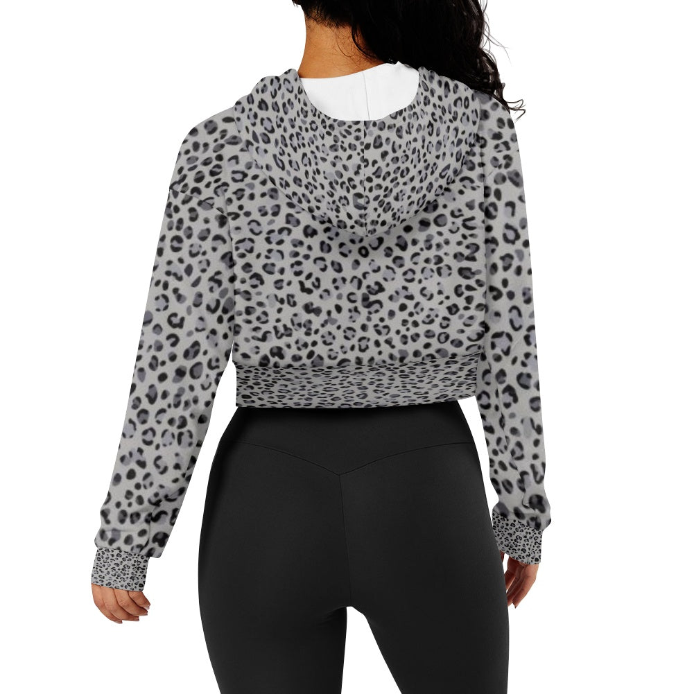 Sweat à capuche court femme – Zippé, tendance et confortable Luma Gorria vêtement  Sweat à capuche court femme Luma Gorria vêtement
