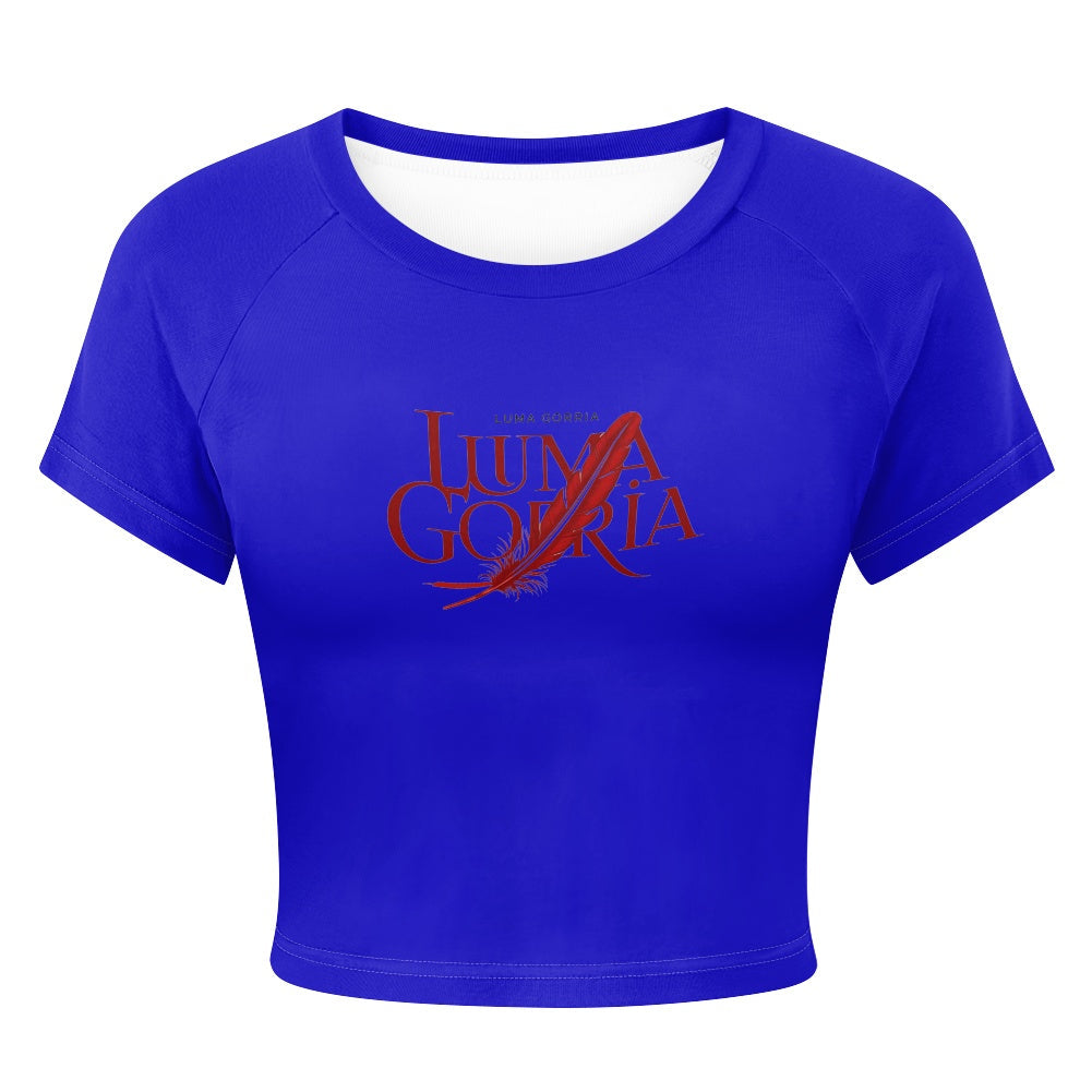 T-shirt court moulant femme – Extensible, doux et polyvalent Luma Gorria vêtement  T-shirt court moulant femme Luma Gorria vêtement