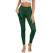Legging femme – Tissu maillot de bain, respirant avec poches Luma Gorria vêtement  Legging femme avec poches Luma Gorria vêtement