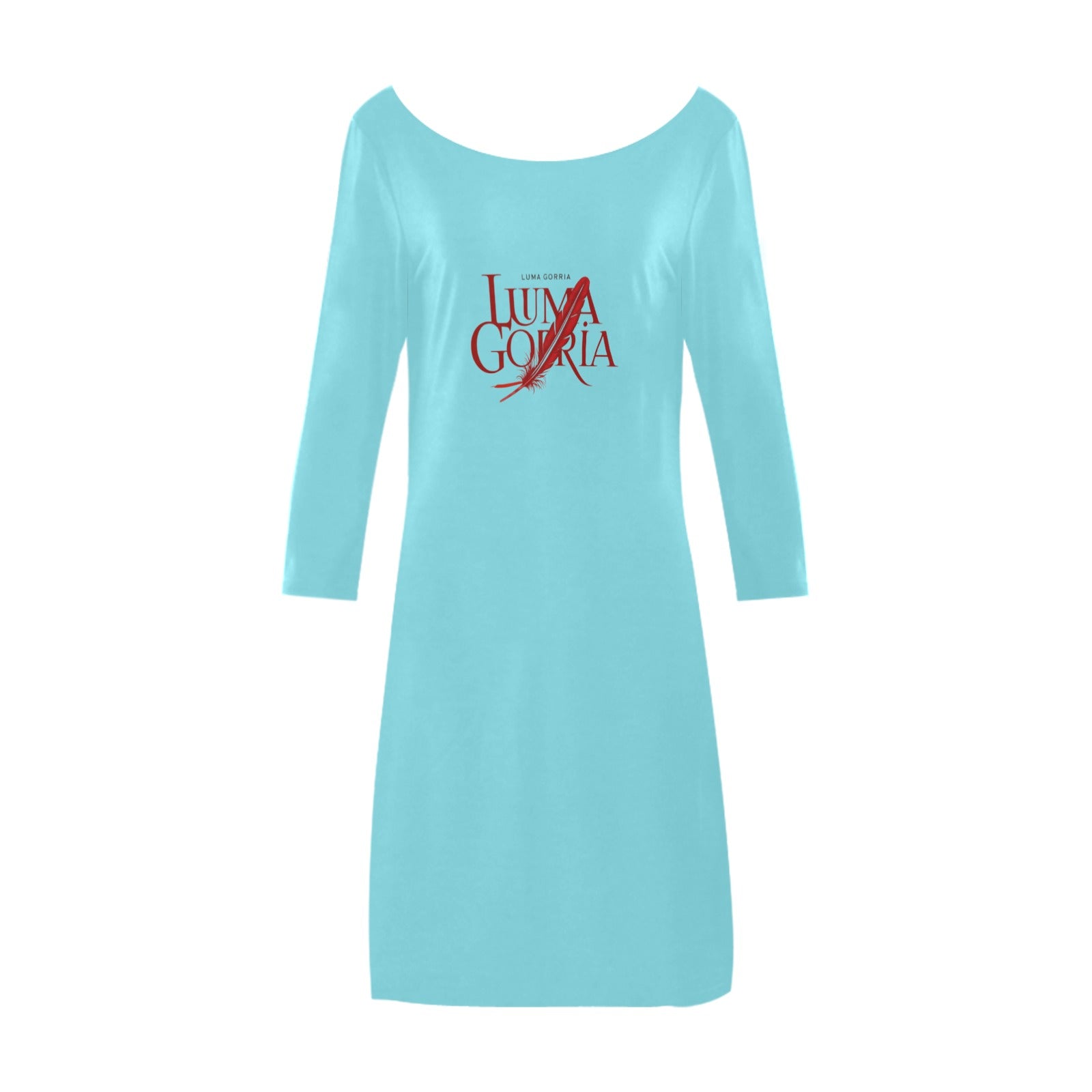 Robe trapèze femme – Col bateau, mi-longue, élégante et fluide
