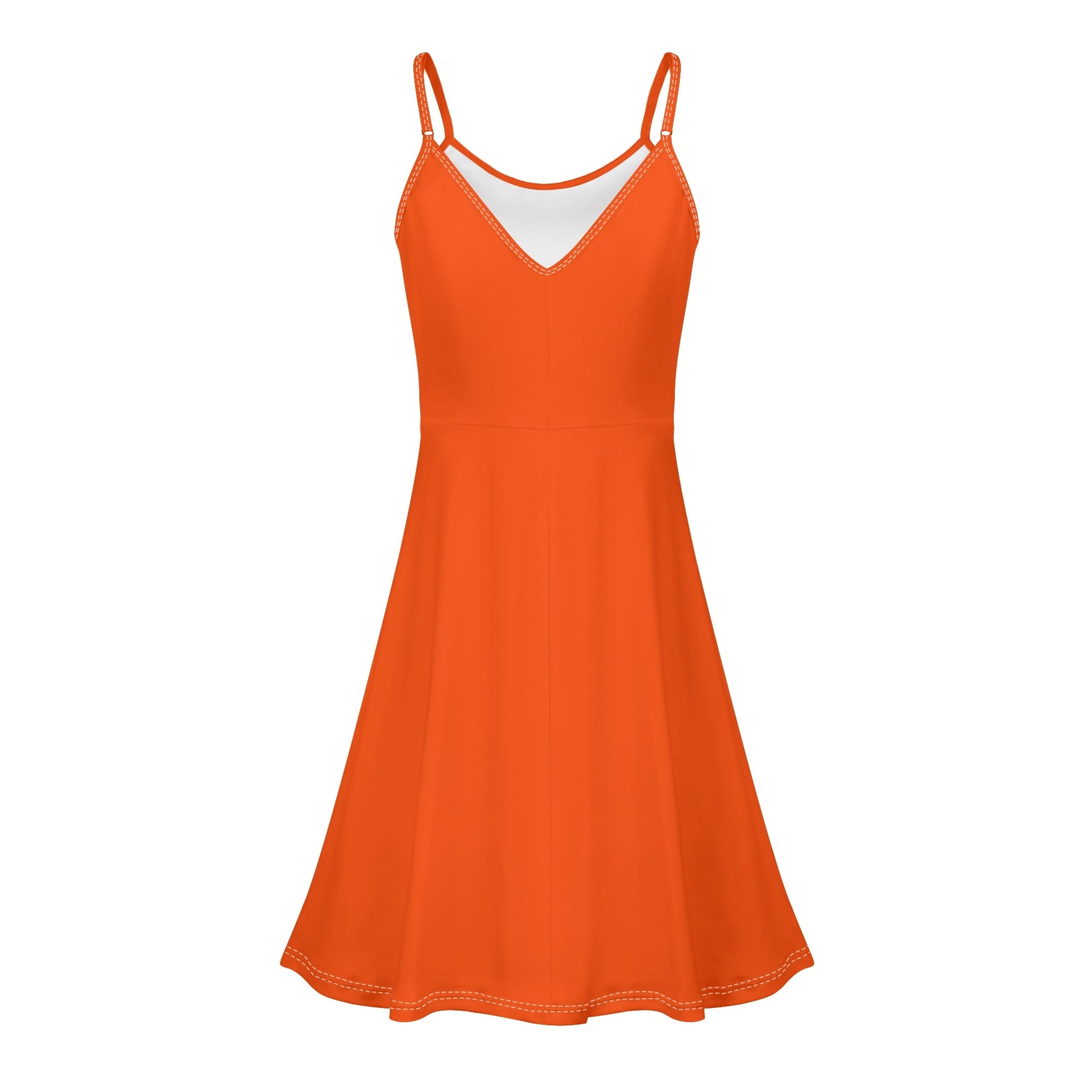 Womens Lounge Sleeveless Adjustable Spaghetti Strap Short Dress Swing Dress - Luma Gorria vêtement
