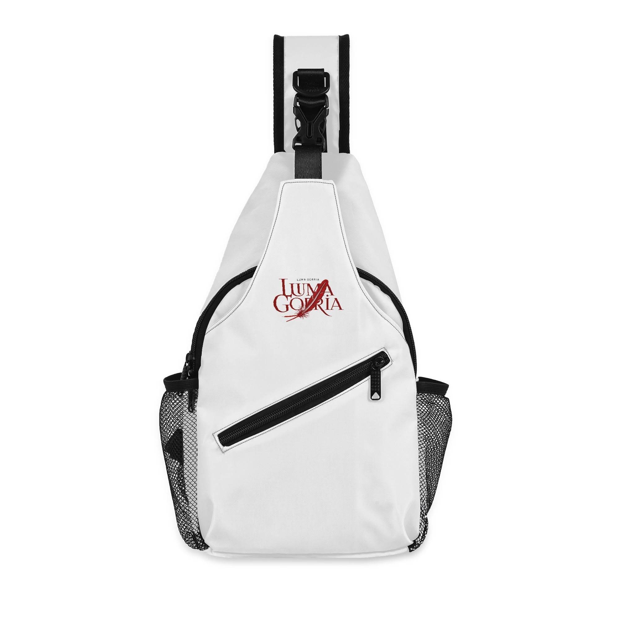 Sac Bandoulière Réglable en Polyester avec Poches en Filet et Intérieur Spacieux - Luma Gorria vêtement