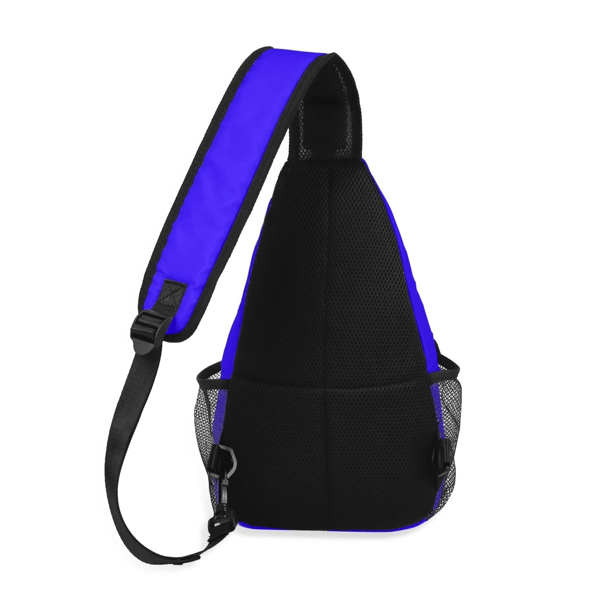 Sac Bandoulière Réglable en Polyester avec Poches en Filet et Poche Avant Zippée - Luma Gorria vêtement
