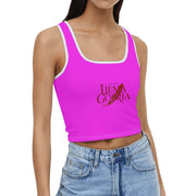 Débardeur Court Sans Manches Femme – Stretch, Doux - Luma Gorria vêtement