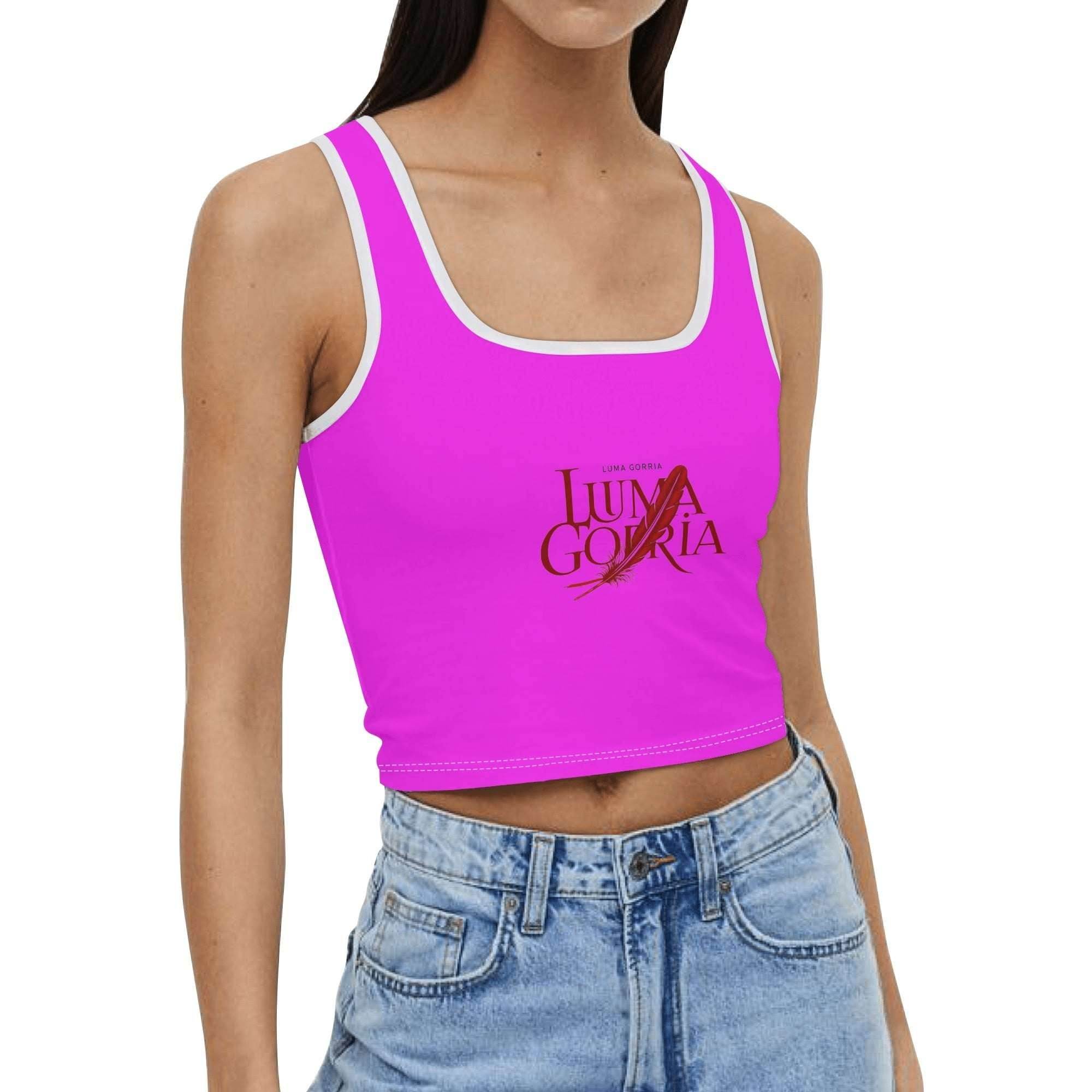 Débardeur Court Sans Manches Femme – Stretch, Doux - Luma Gorria vêtement