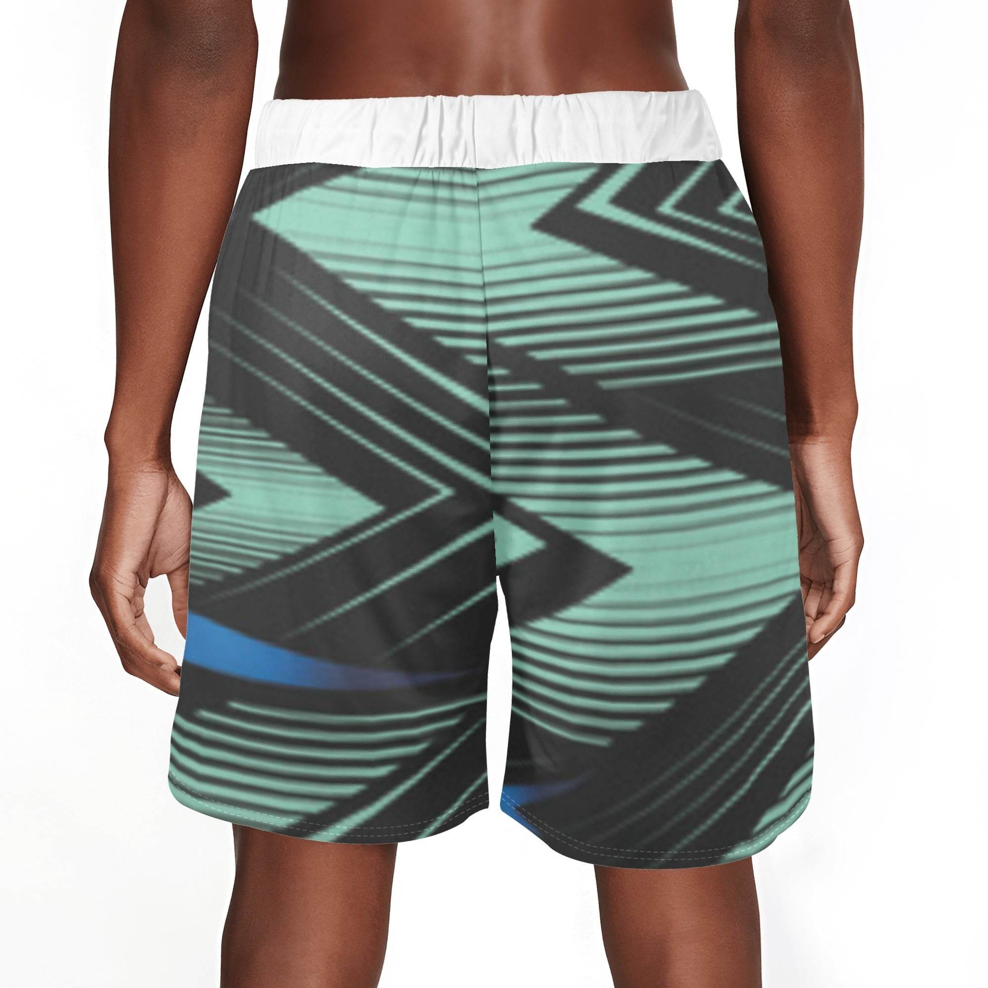 Mens Basketball Mesh Shorts Sea Life Swim Trunks popcustoms   Luma Gorria vêtement