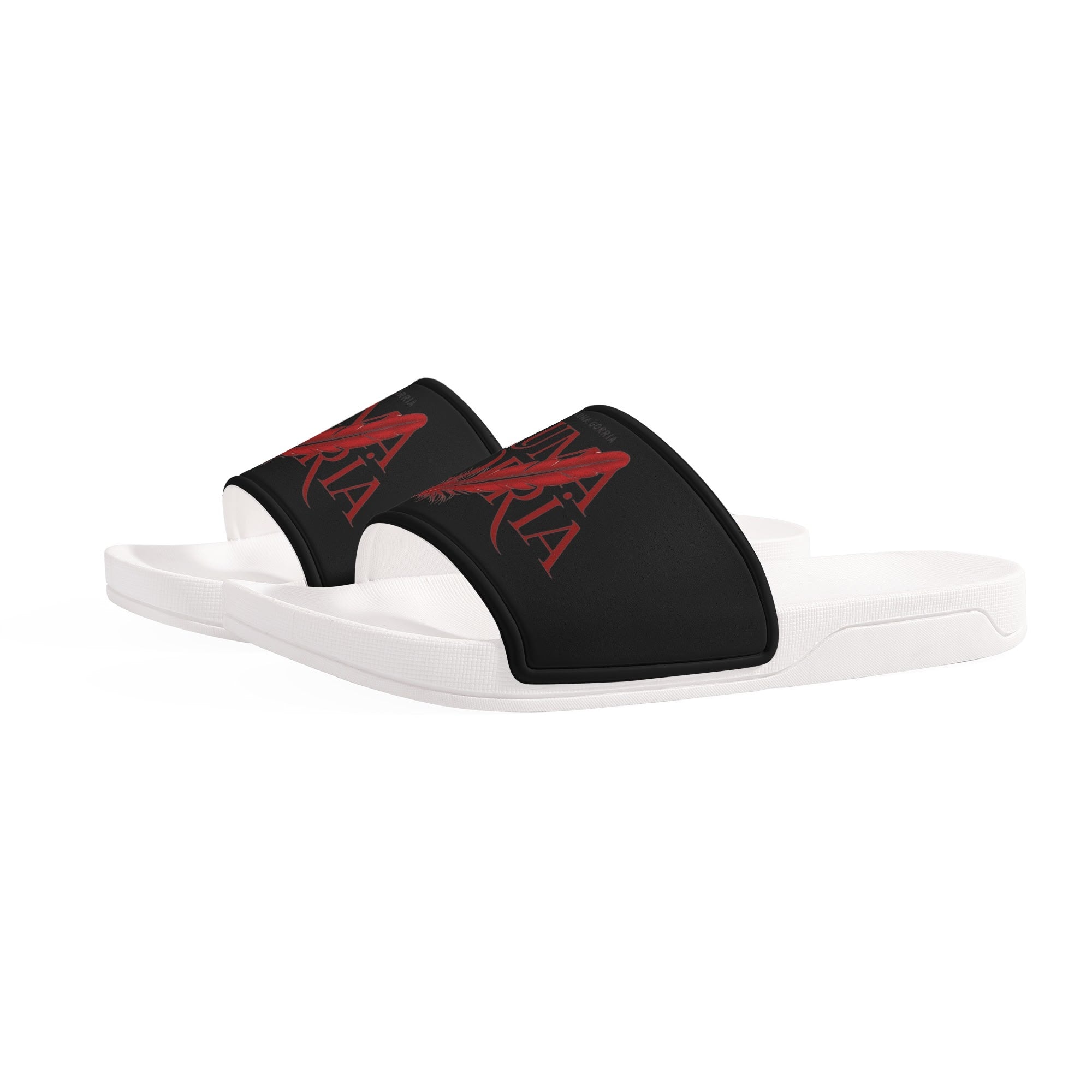 Womens Slide Sandals popcustoms   Luma Gorria vêtement