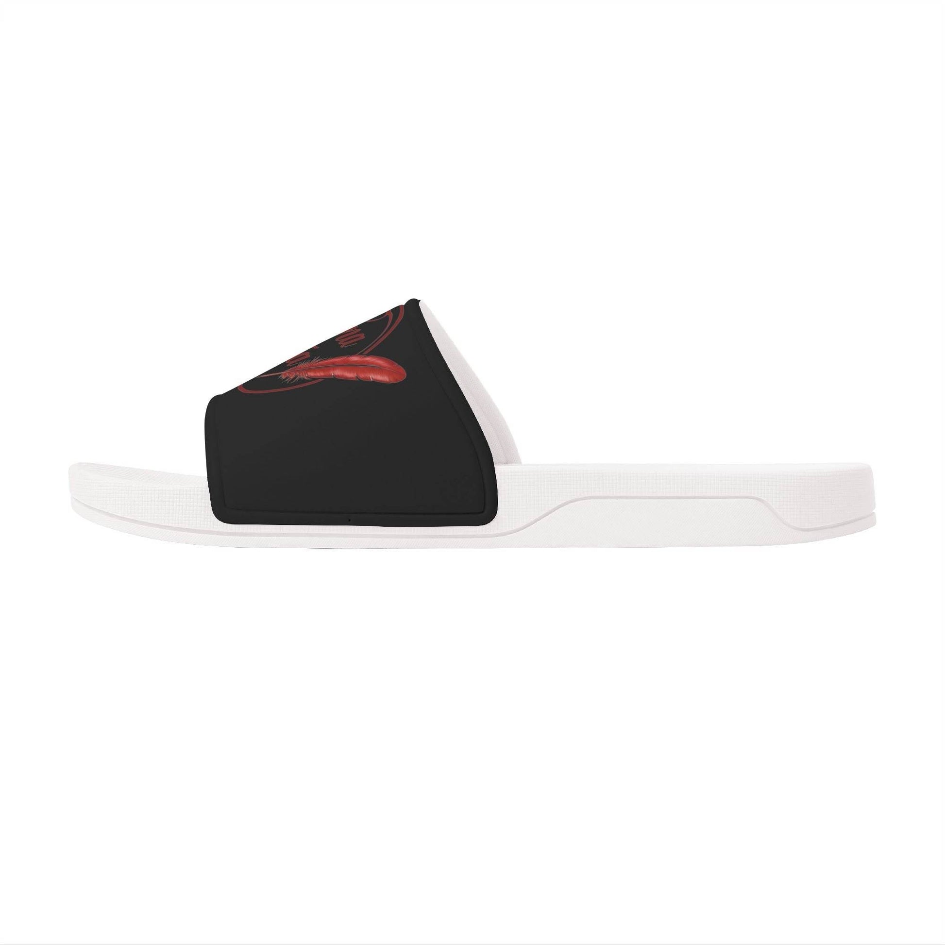 Mens Slide Sandals popcustoms   Luma Gorria vêtement