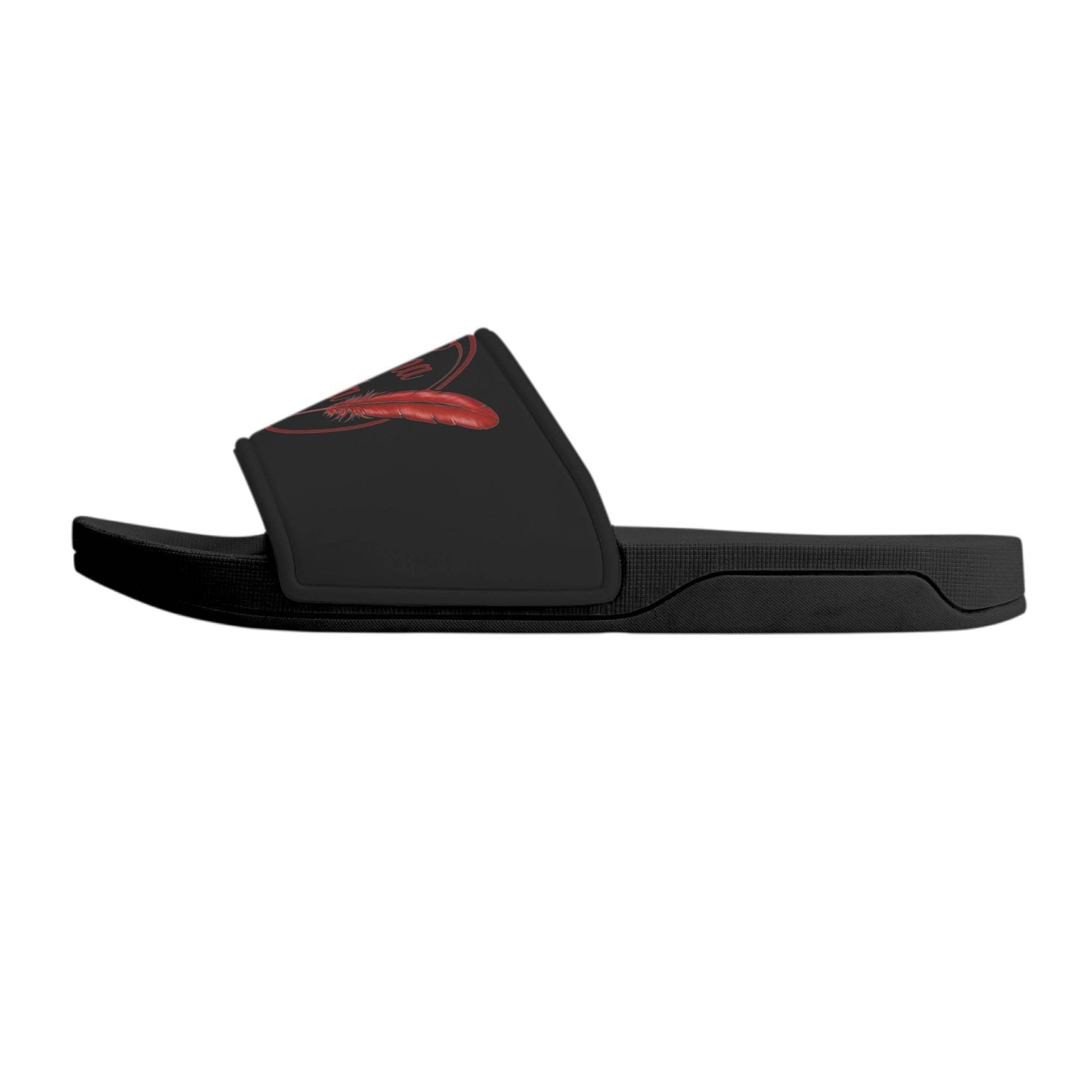 Mens Slide Sandals popcustoms   Luma Gorria vêtement
