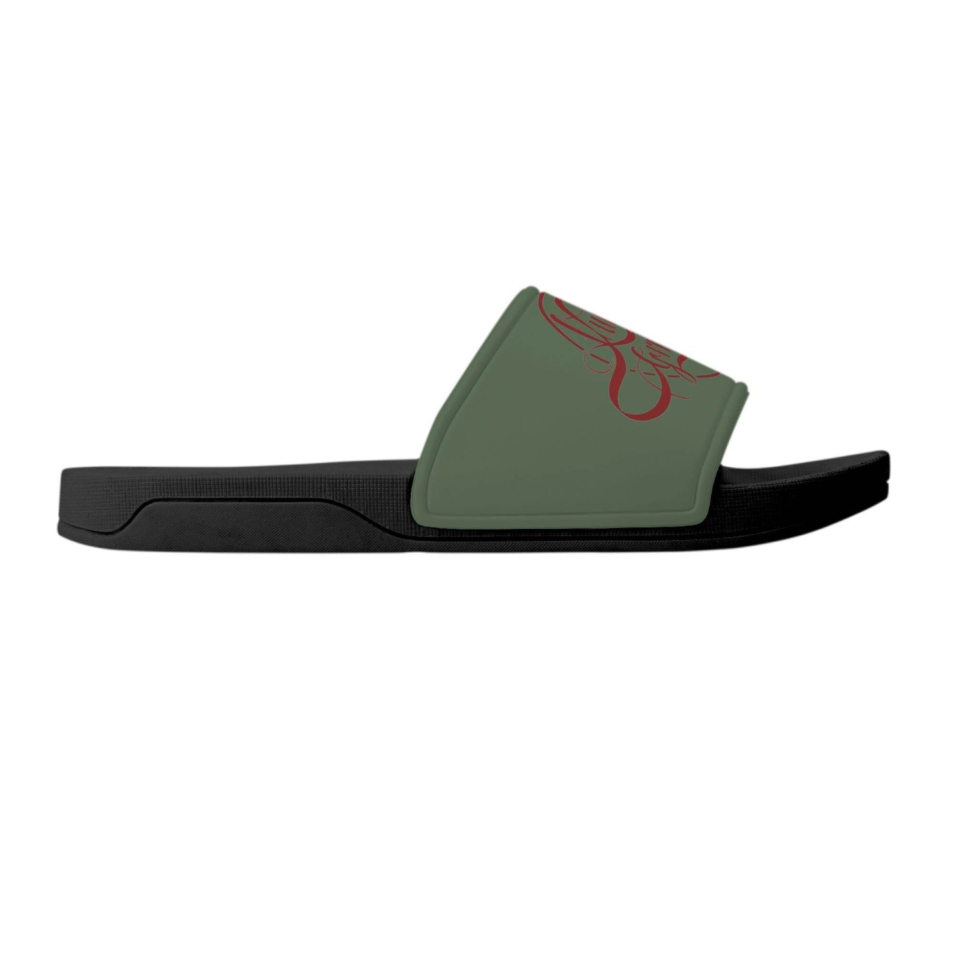 Mens Slide Sandals popcustoms   Luma Gorria vêtement