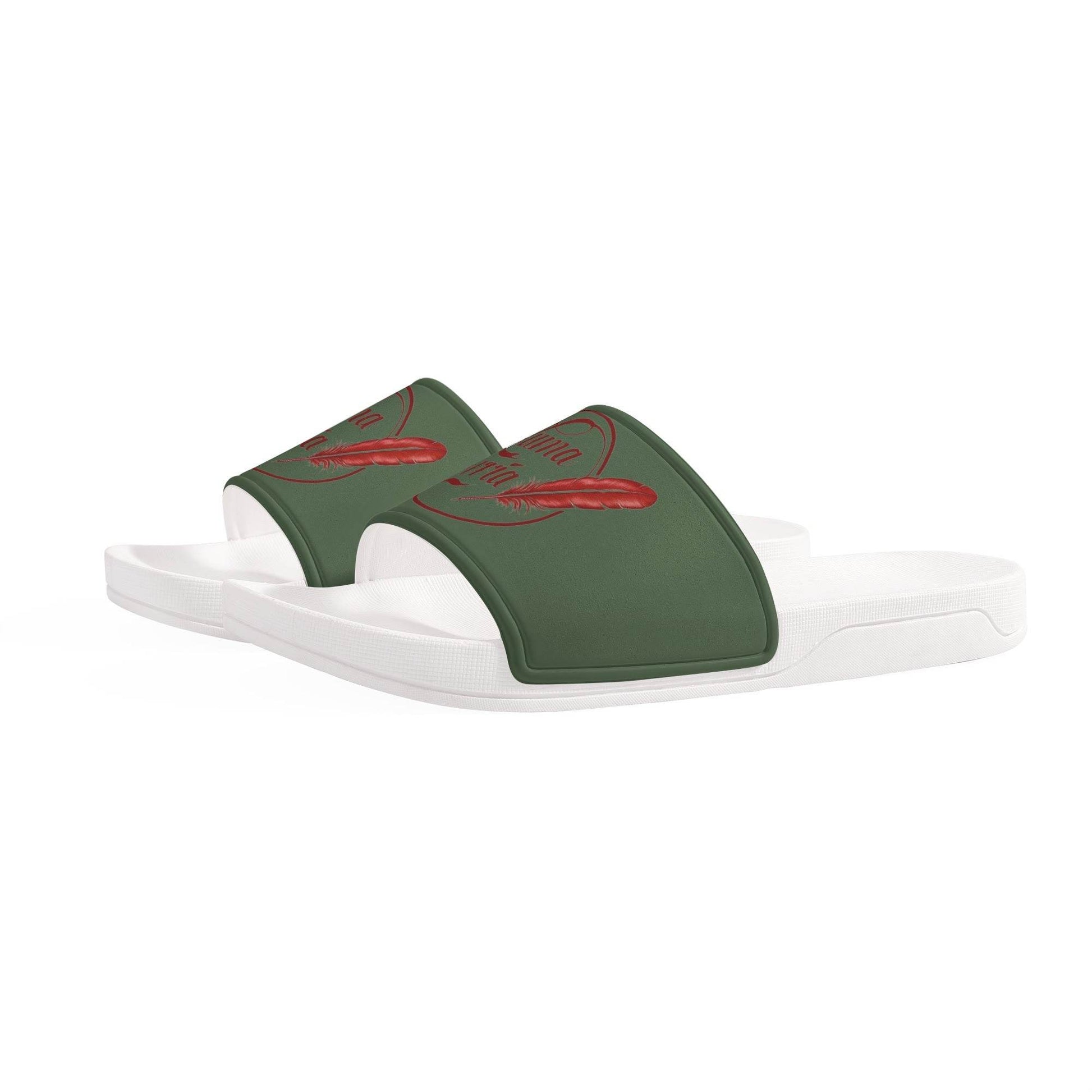 Mens Slide Sandals popcustoms   Luma Gorria vêtement