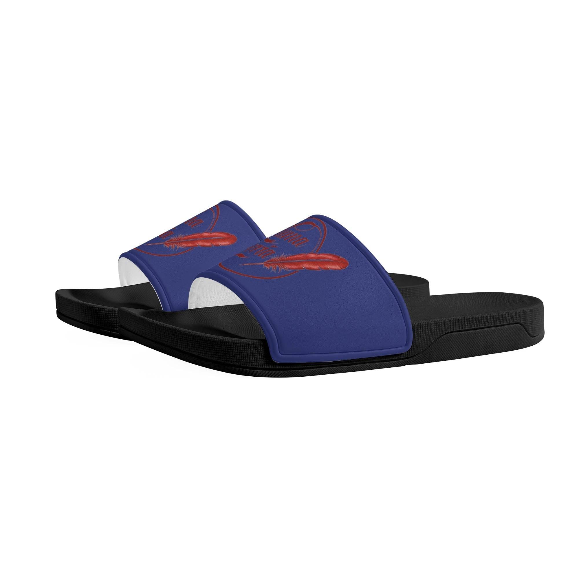 Mens Slide Sandals popcustoms   Luma Gorria vêtement