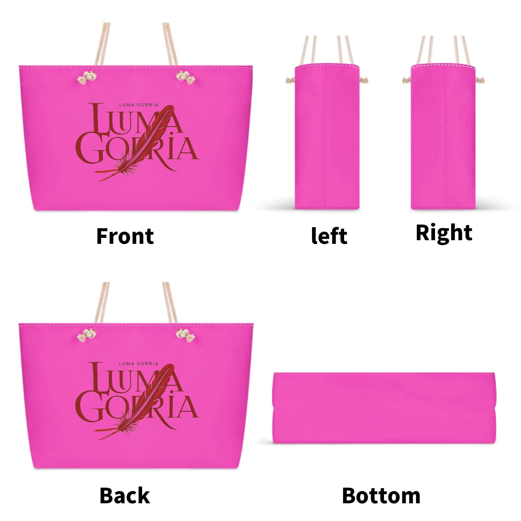 Polyester Weekender Bag Travel Tote Bag for Her