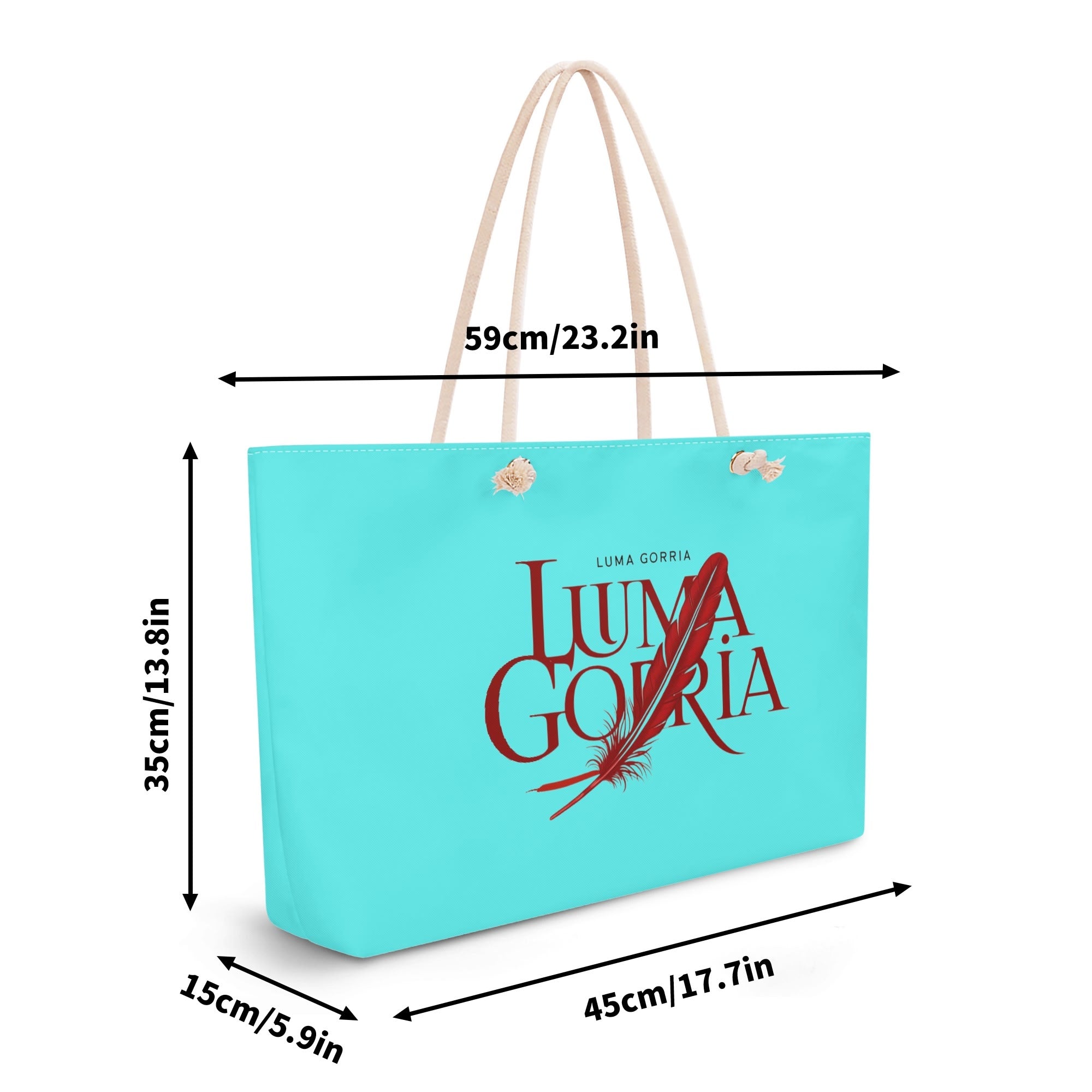 Polyester Weekender Bag Travel Tote Bag for Her